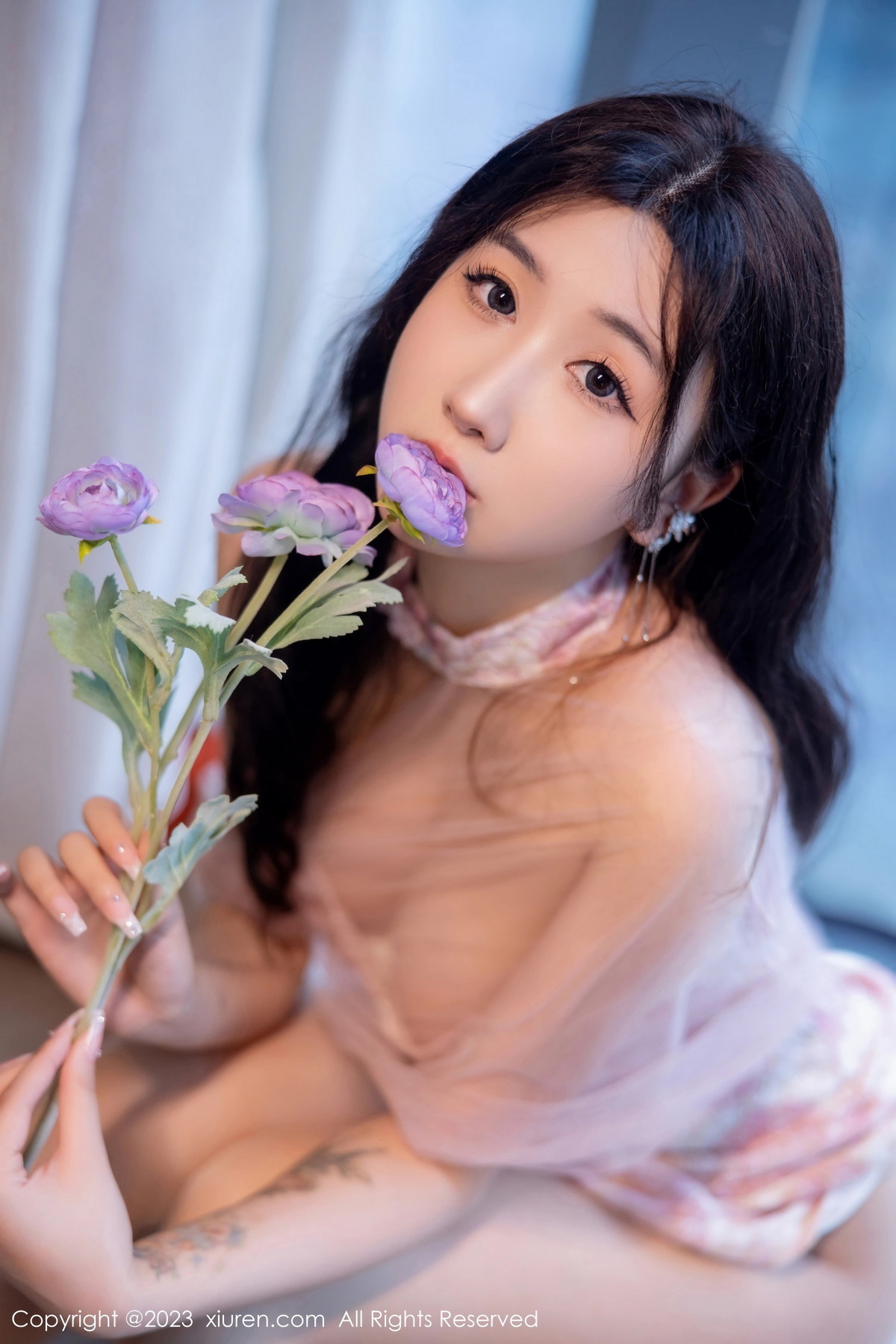 [XiuRen]高清写真图 2023.02.23 No.6313 江真真 妩媚美腿