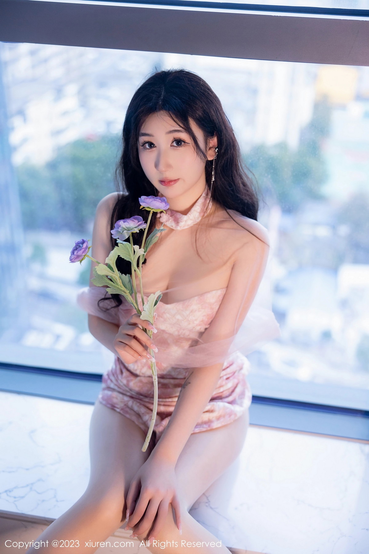 [XiuRen]高清写真图 2023.02.23 No.6313 江真真 妩媚美腿