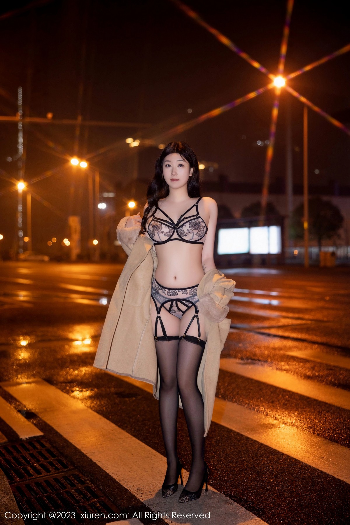 [XiuRen]高清写真图 2023.03.16 No.6424 江真真 黑丝美臀