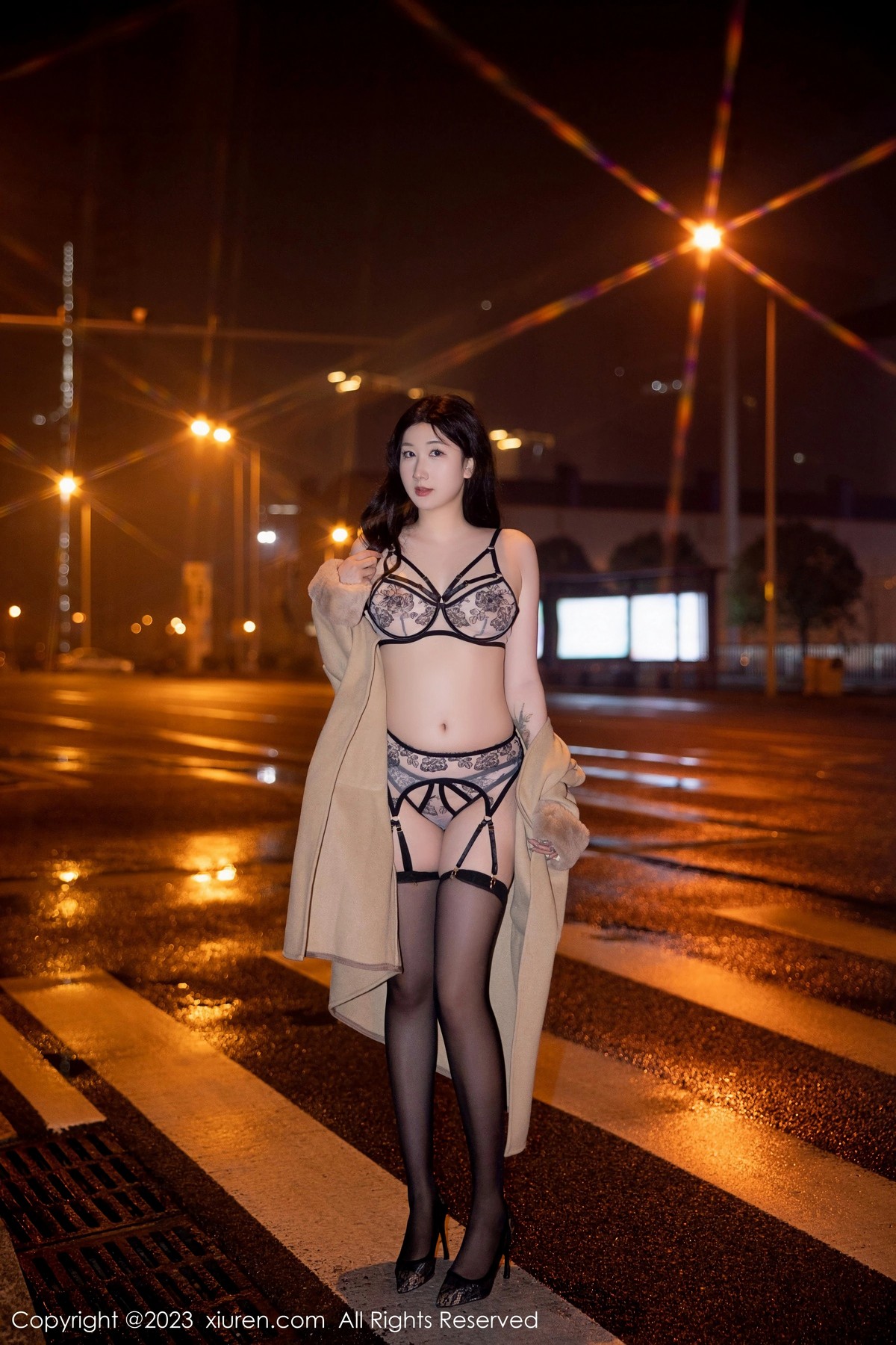 [XiuRen]高清写真图 2023.03.16 No.6424 江真真 黑丝美臀