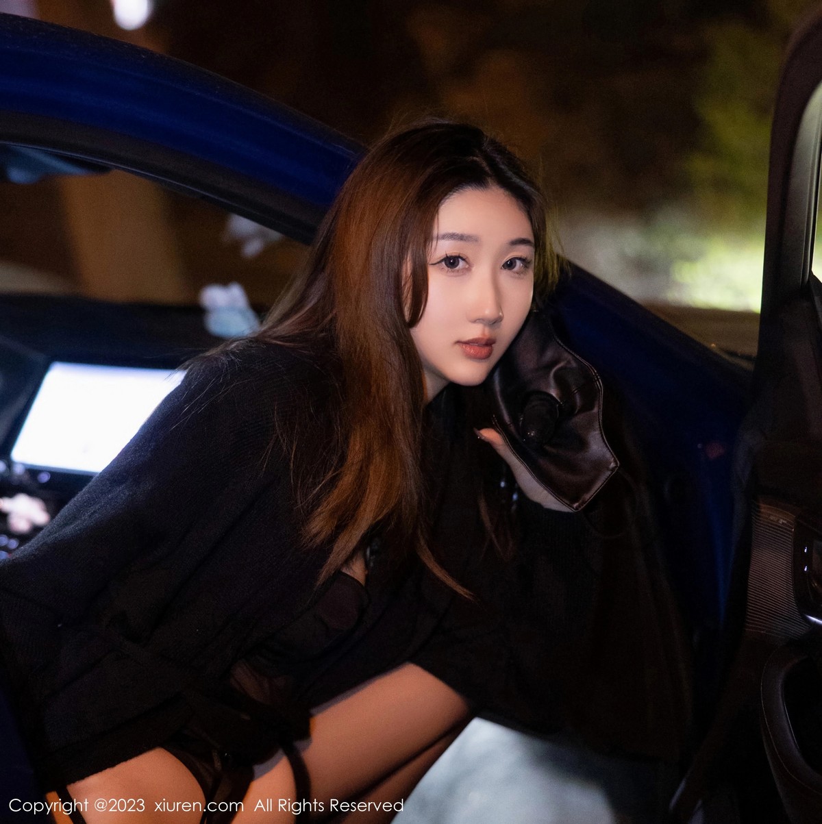 [XiuRen]高清写真图 2023.04.27 No.6650 江真真 黑丝美臀