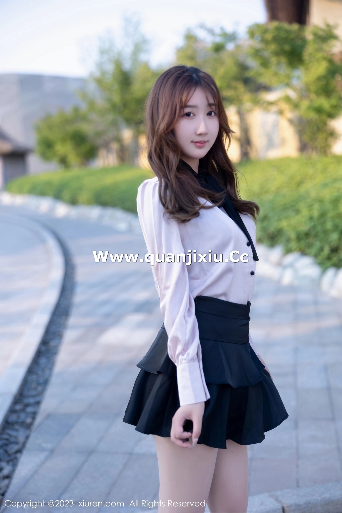 [XiuRen]高清写真图 2023.05.11 No.6721 江真真 丝袜美臀