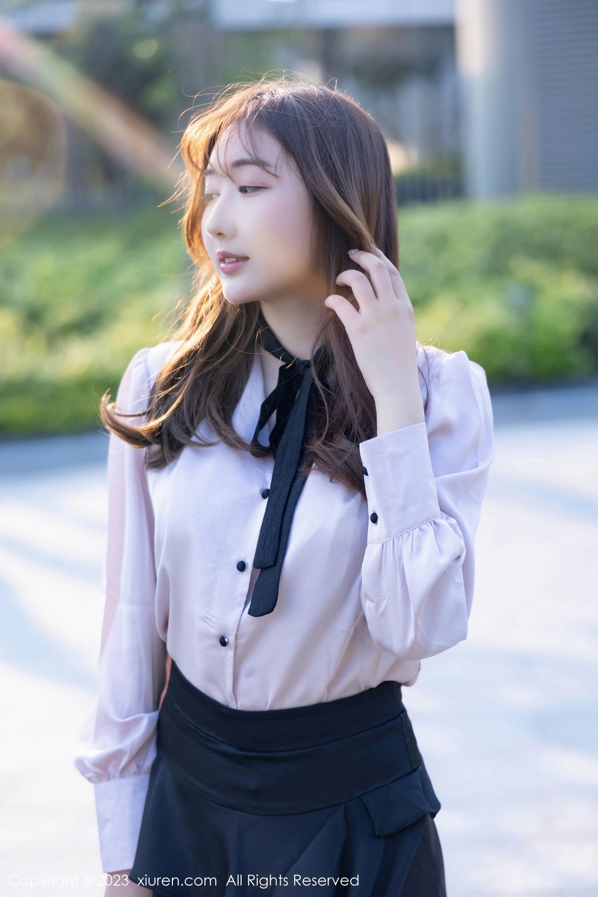 [XiuRen]高清写真图 2023.05.11 No.6721 江真真 丝袜美臀