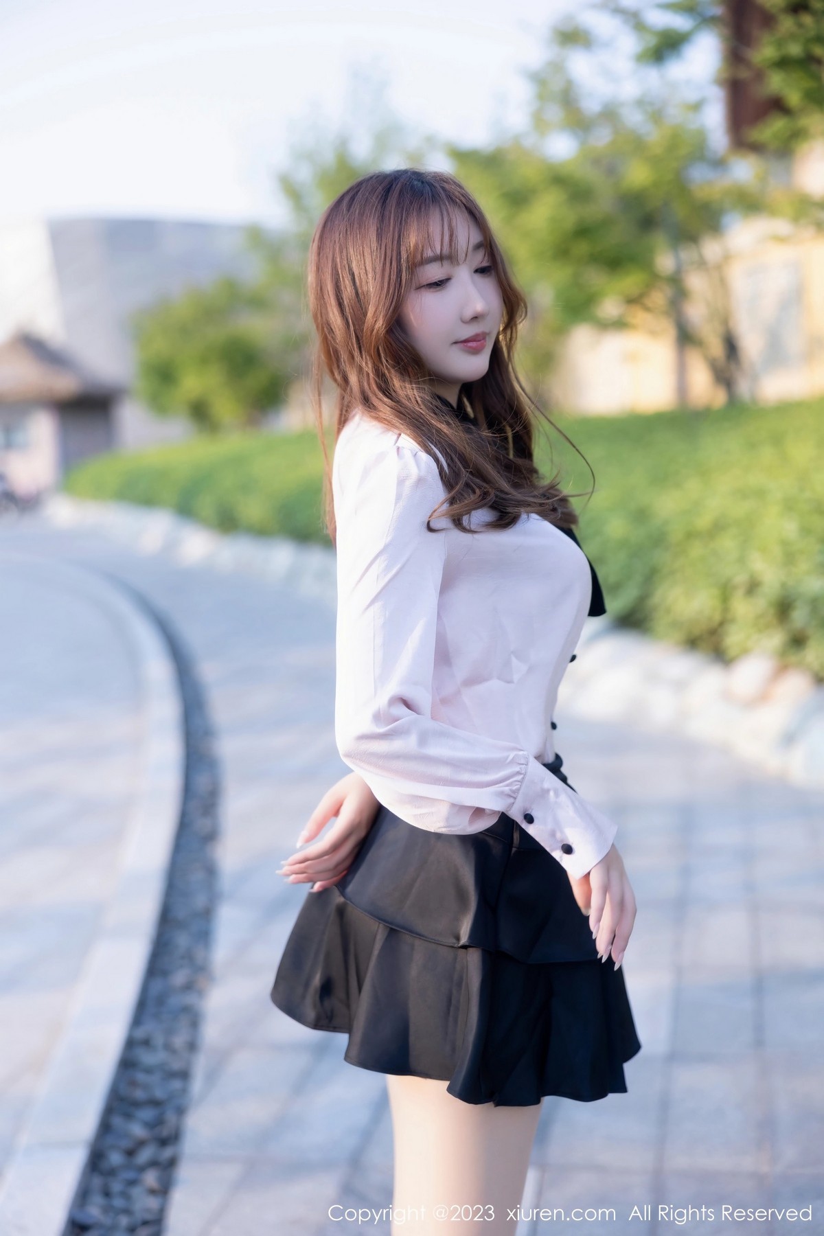 [XiuRen]高清写真图 2023.05.11 No.6721 江真真 丝袜美臀