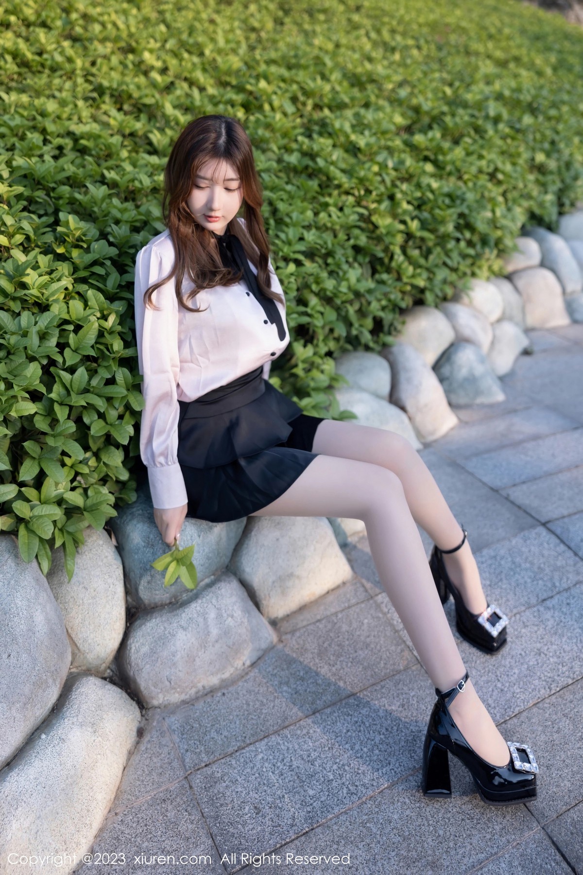 [XiuRen]高清写真图 2023.05.11 No.6721 江真真 丝袜美臀