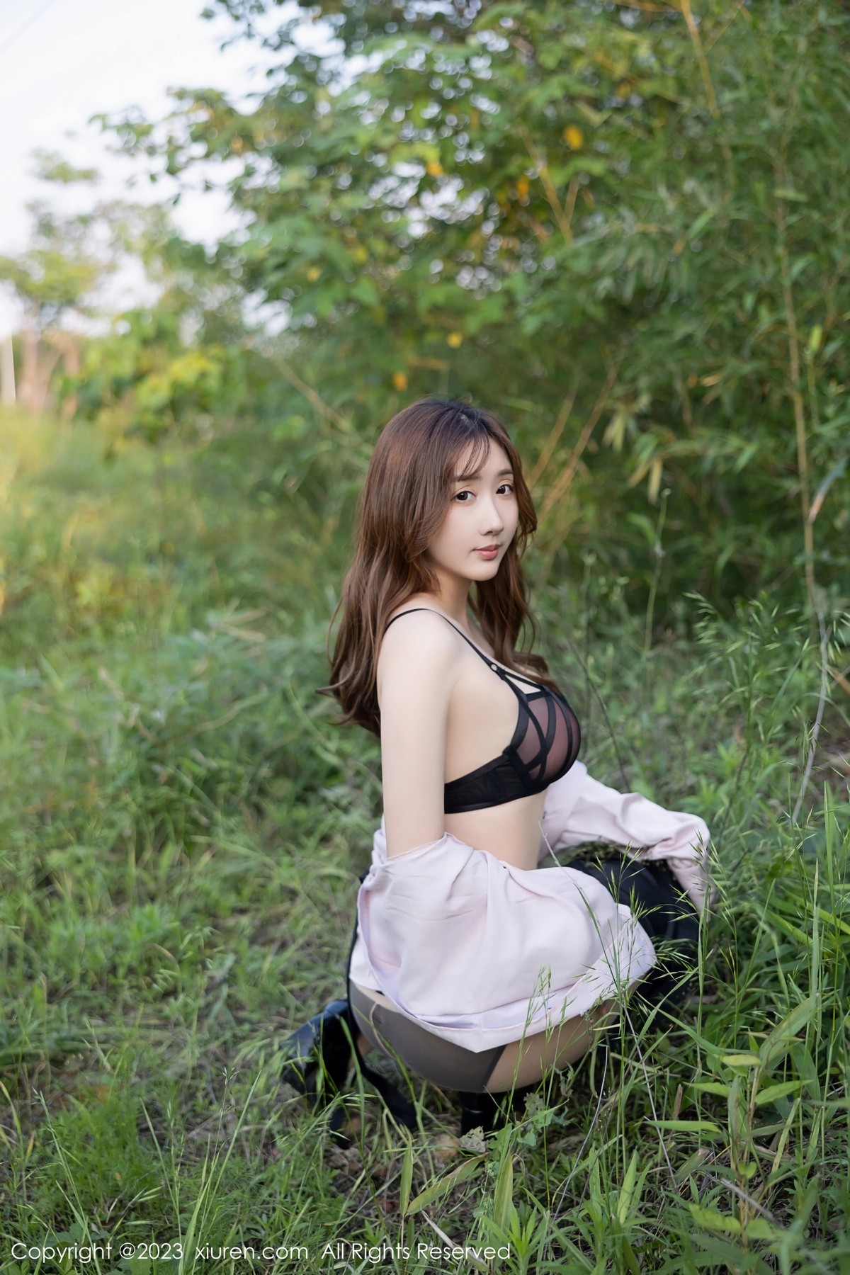 [XiuRen]高清写真图 2023.05.11 No.6721 江真真 丝袜美臀
