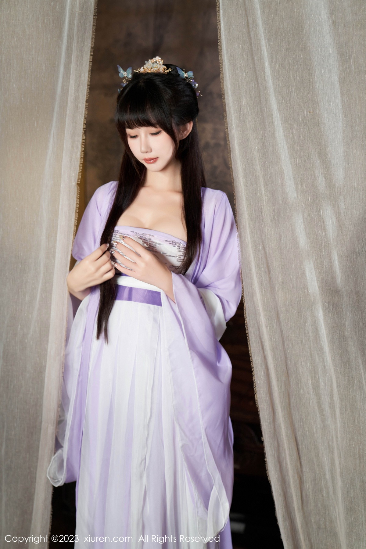 [XiuRen]高清写真图 2023.09.26 No.7442 波巧酱 古装美腿