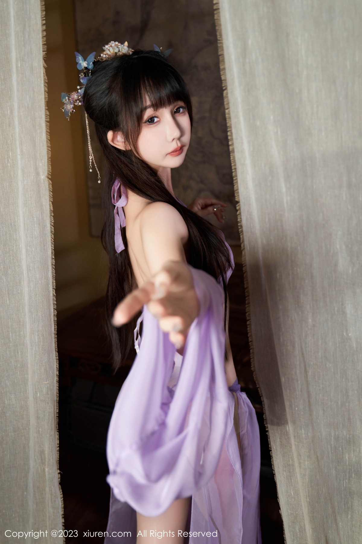 [XiuRen]高清写真图 2023.09.26 No.7442 波巧酱 古装美腿