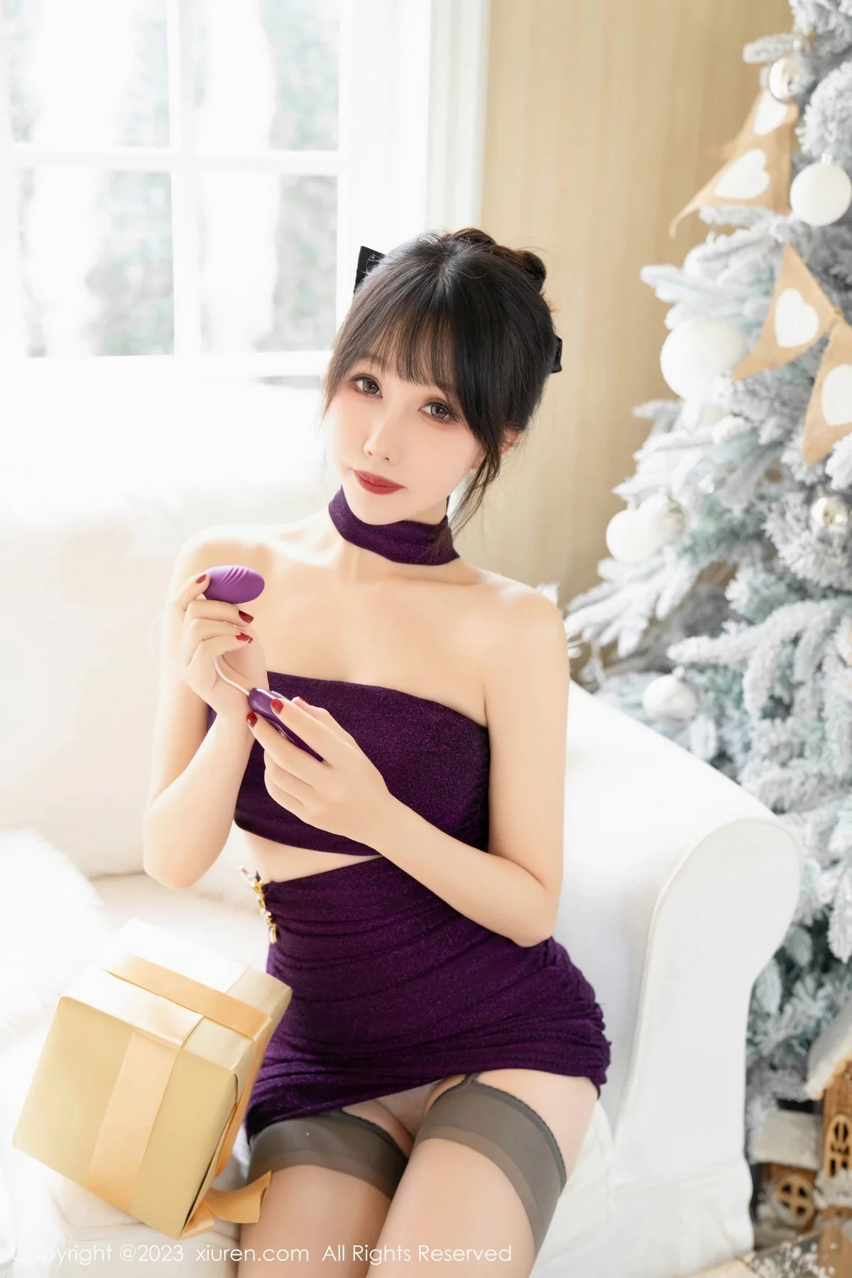 [XiuRen]高清写真图 2023.12.25 No.7860 波巧酱 妩媚美腿