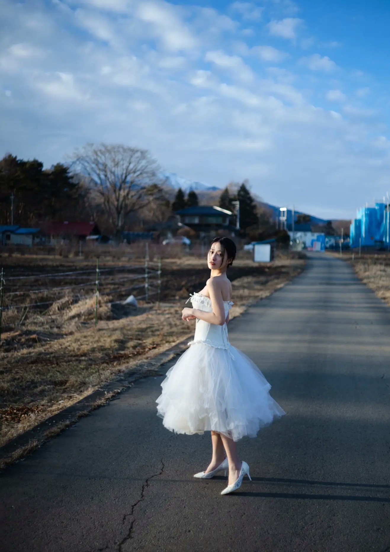 澄田綾乃《在这个世界的角落》唯美婚纱与性感内衣私房写真[67P]