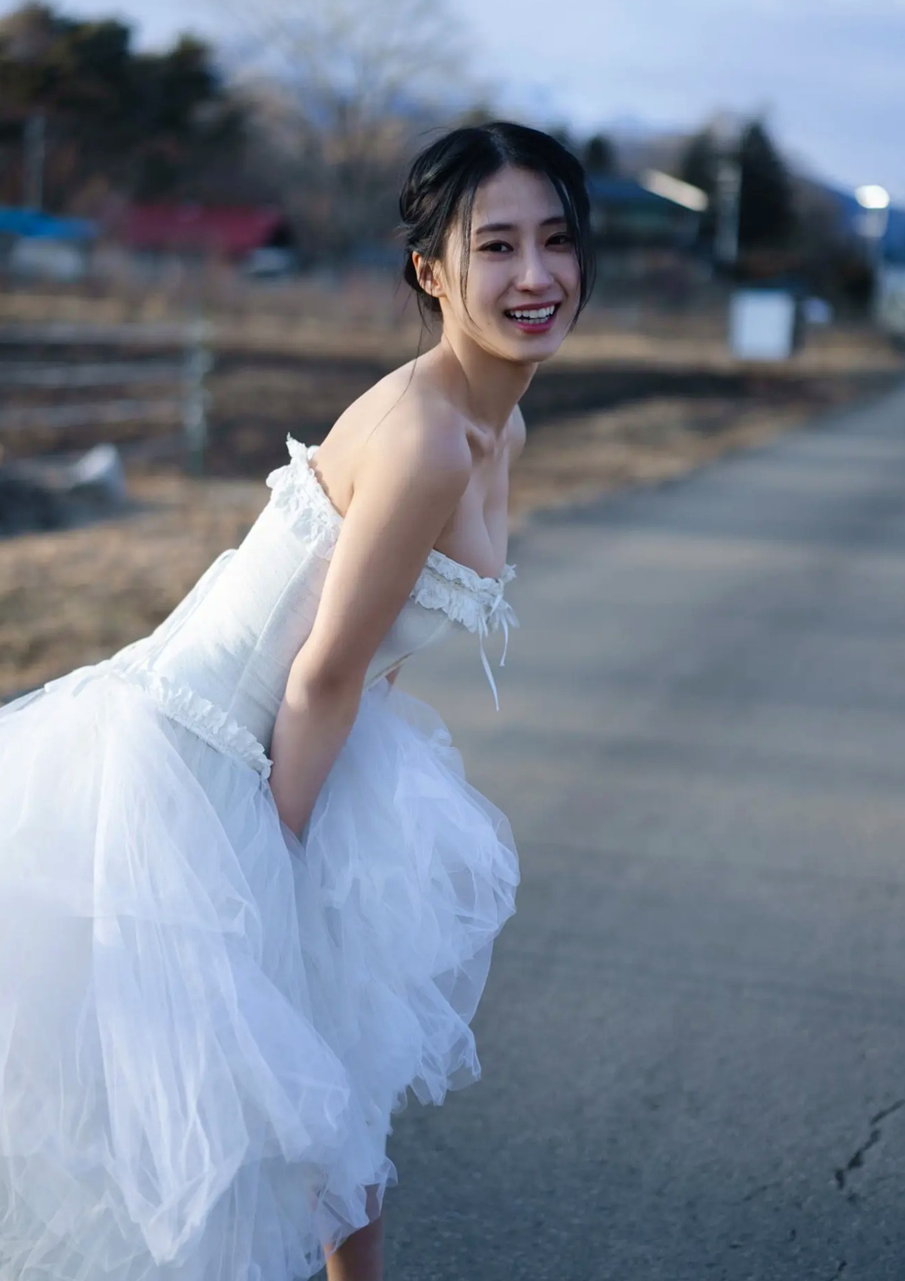 澄田綾乃《在这个世界的角落》唯美婚纱与性感内衣私房写真[67P]
