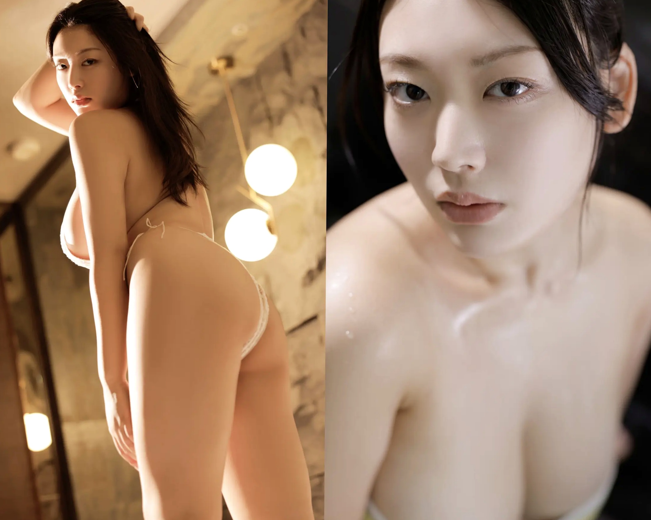 風吹ケイ - Kiss You 6 泳池红色比基尼与阳光街拍性感写真