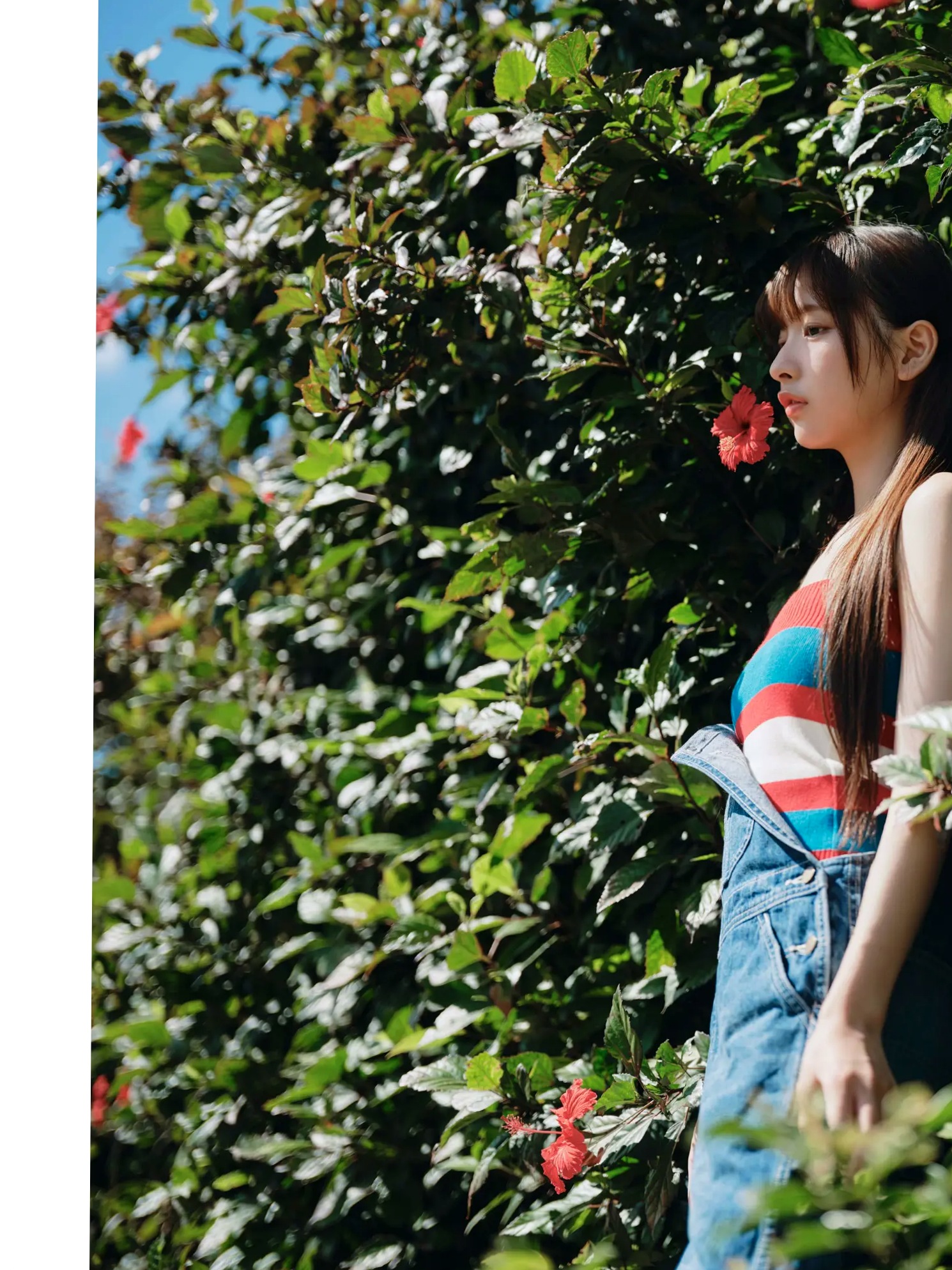 一ノ瀬瑠菜 - 新しい風。日系清新比基尼美腿户外写真集 [101P]