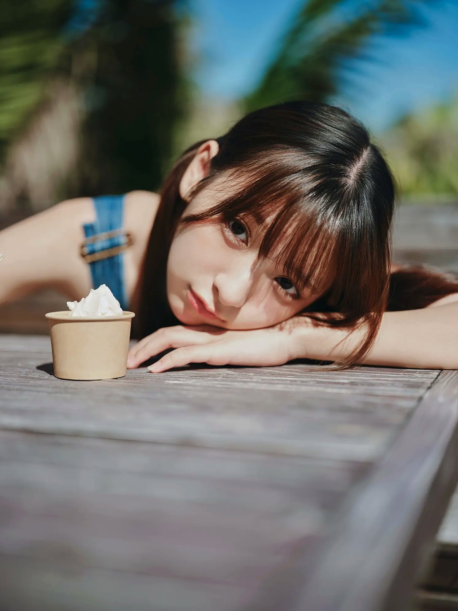 一ノ瀬瑠菜 - 新しい風。日系清新比基尼美腿户外写真集 [101P]