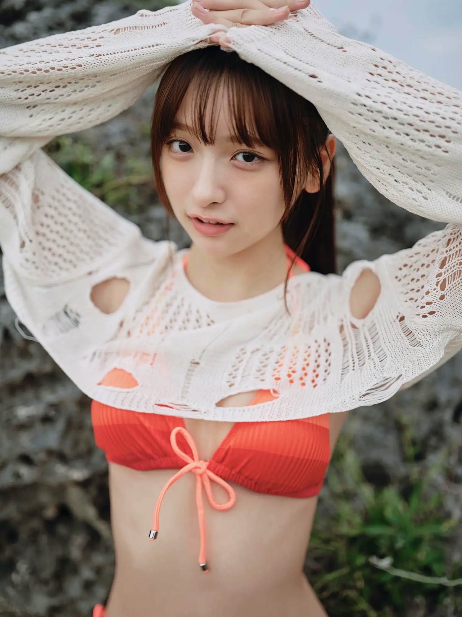一ノ瀬瑠菜 - 新しい風。日系清新比基尼美腿户外写真集 [101P]