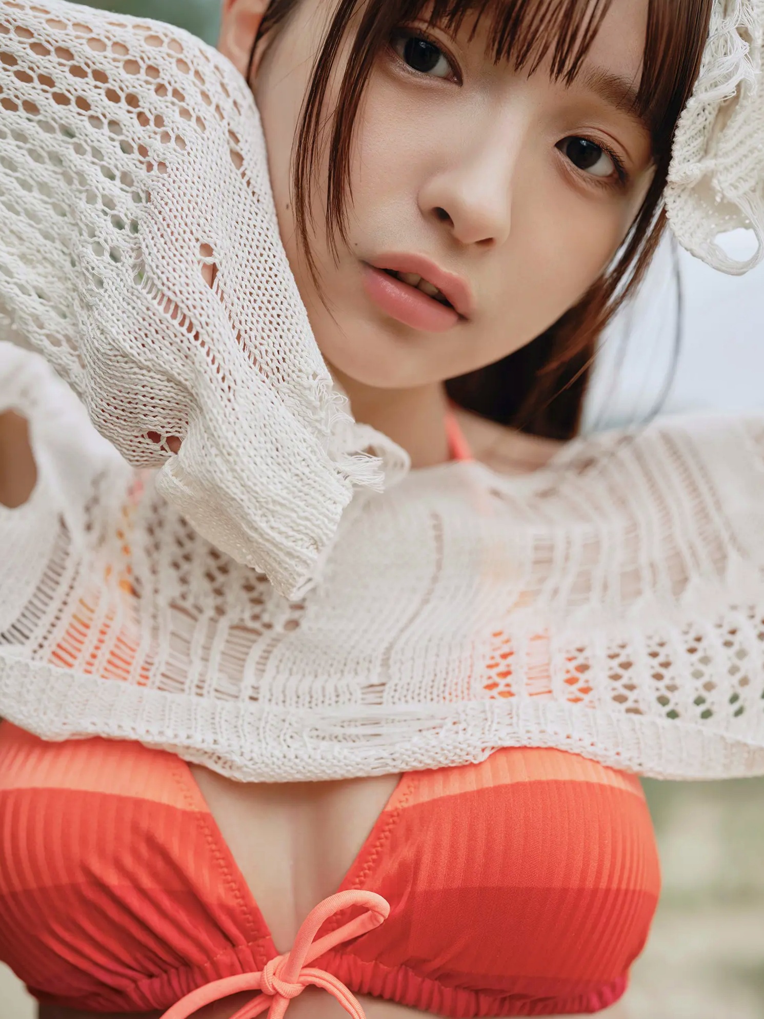 一ノ瀬瑠菜 - 新しい風。日系清新比基尼美腿户外写真集 [101P]