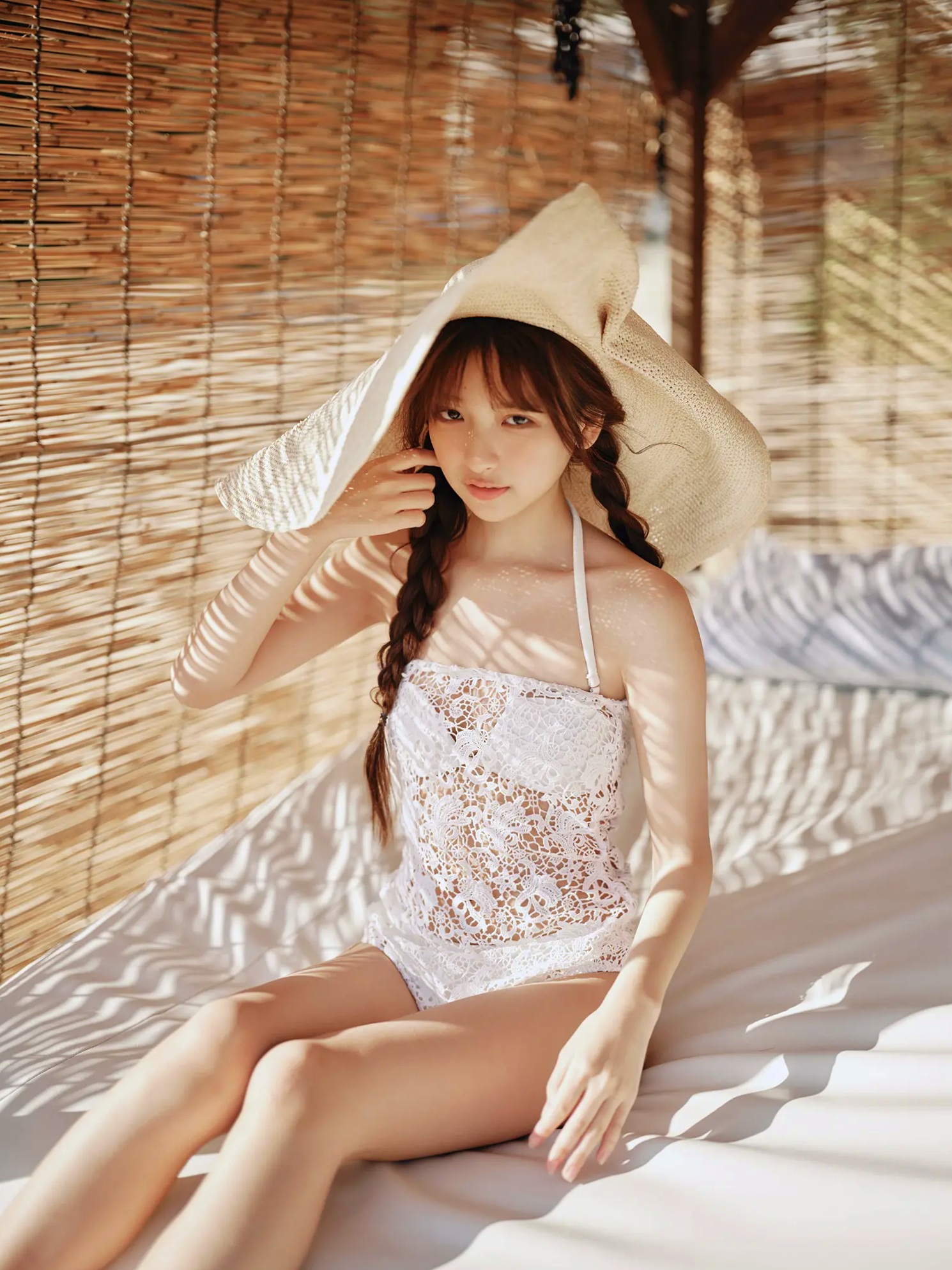 一ノ瀬瑠菜 - 新しい風。日系清新比基尼美腿户外写真集 [101P]
