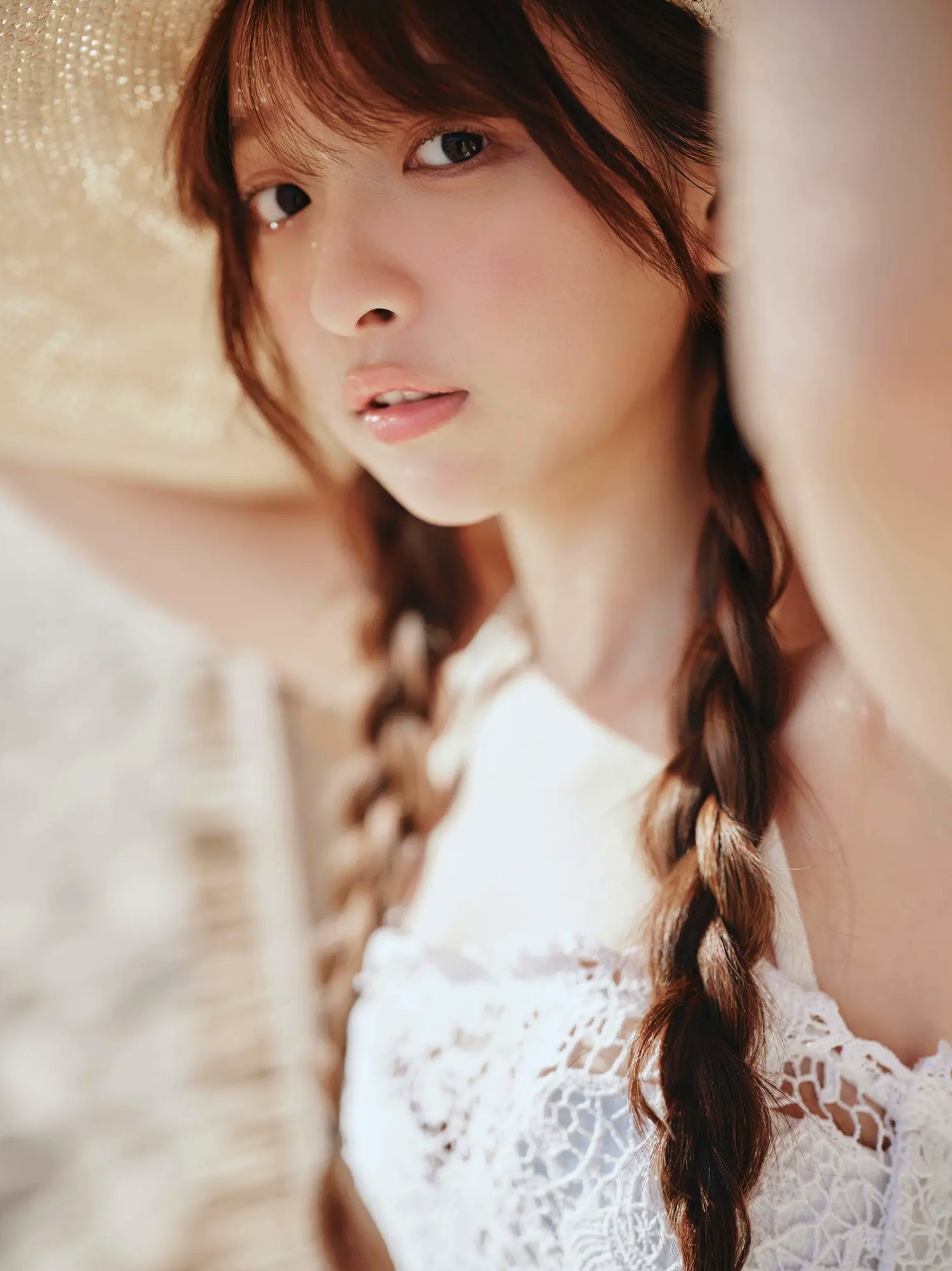 一ノ瀬瑠菜 - 新しい風。日系清新比基尼美腿户外写真集 [101P]