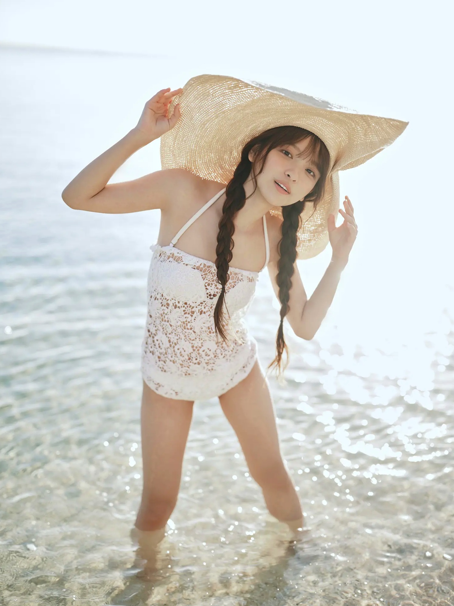 一ノ瀬瑠菜 - 新しい風。日系清新比基尼美腿户外写真集 [101P]