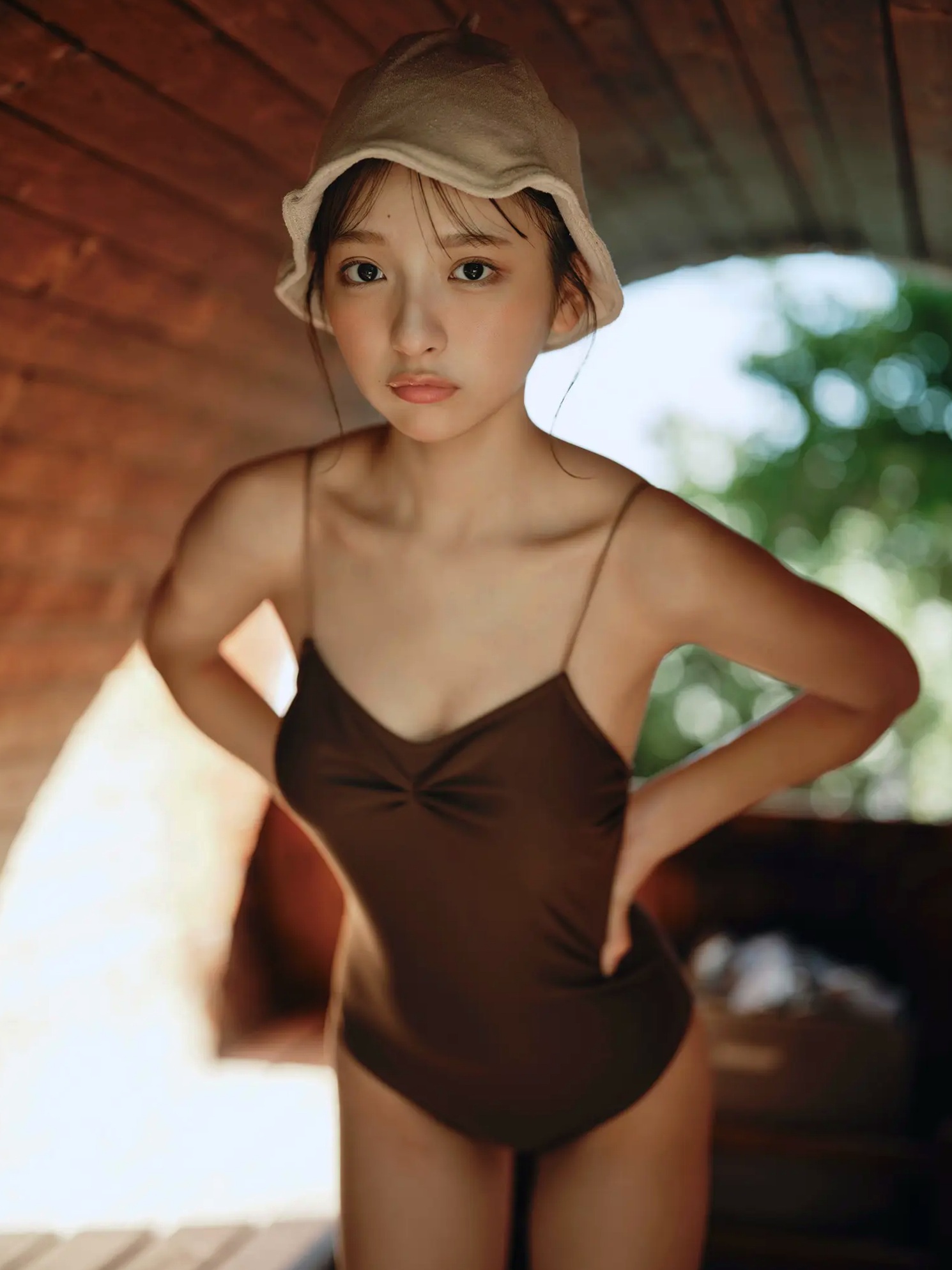 一ノ瀬瑠菜 - 新しい風。日系清新比基尼美腿户外写真集 [101P]