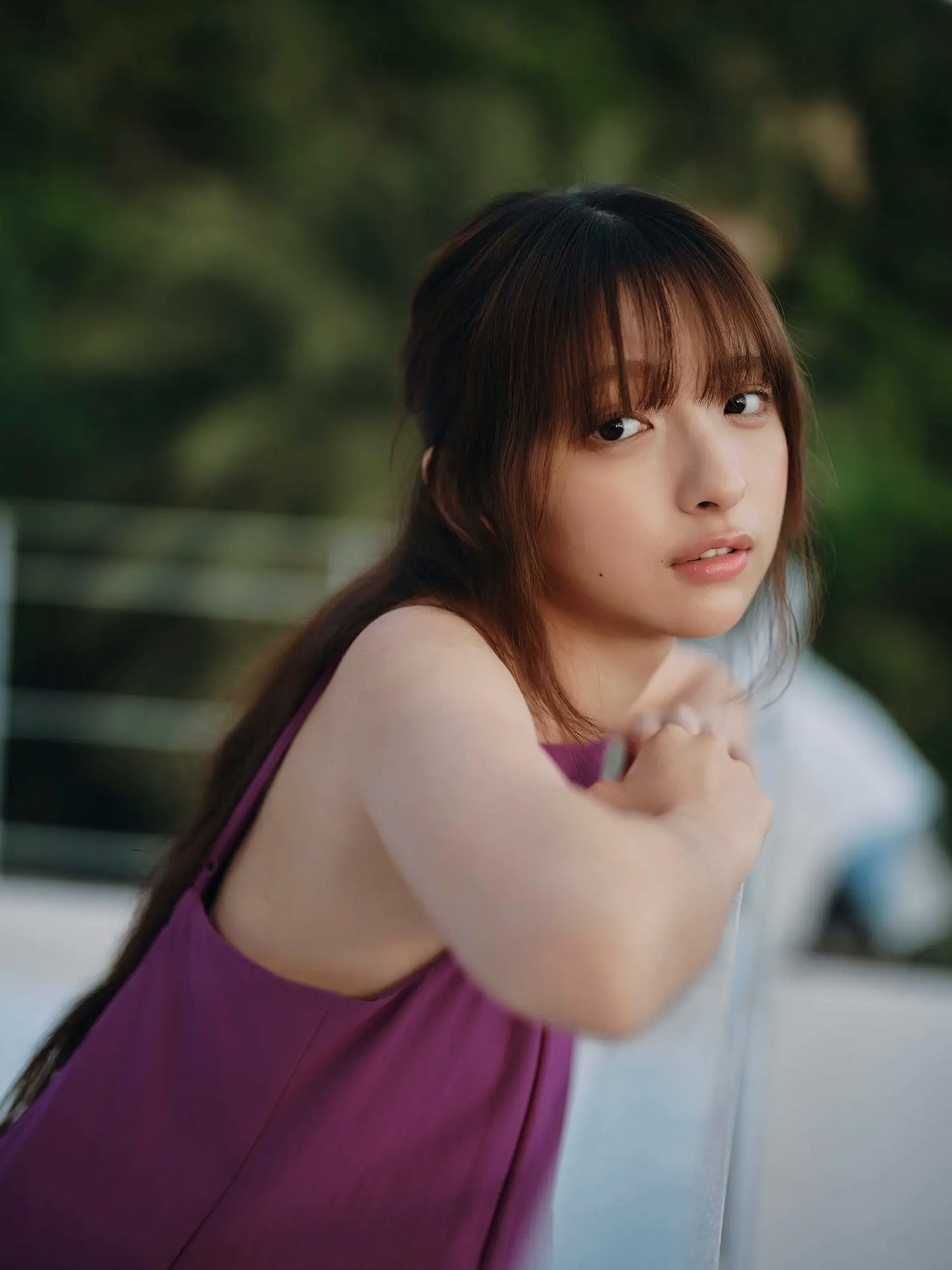 一ノ瀬瑠菜 - 新しい風。日系清新比基尼美腿户外写真集 [101P]