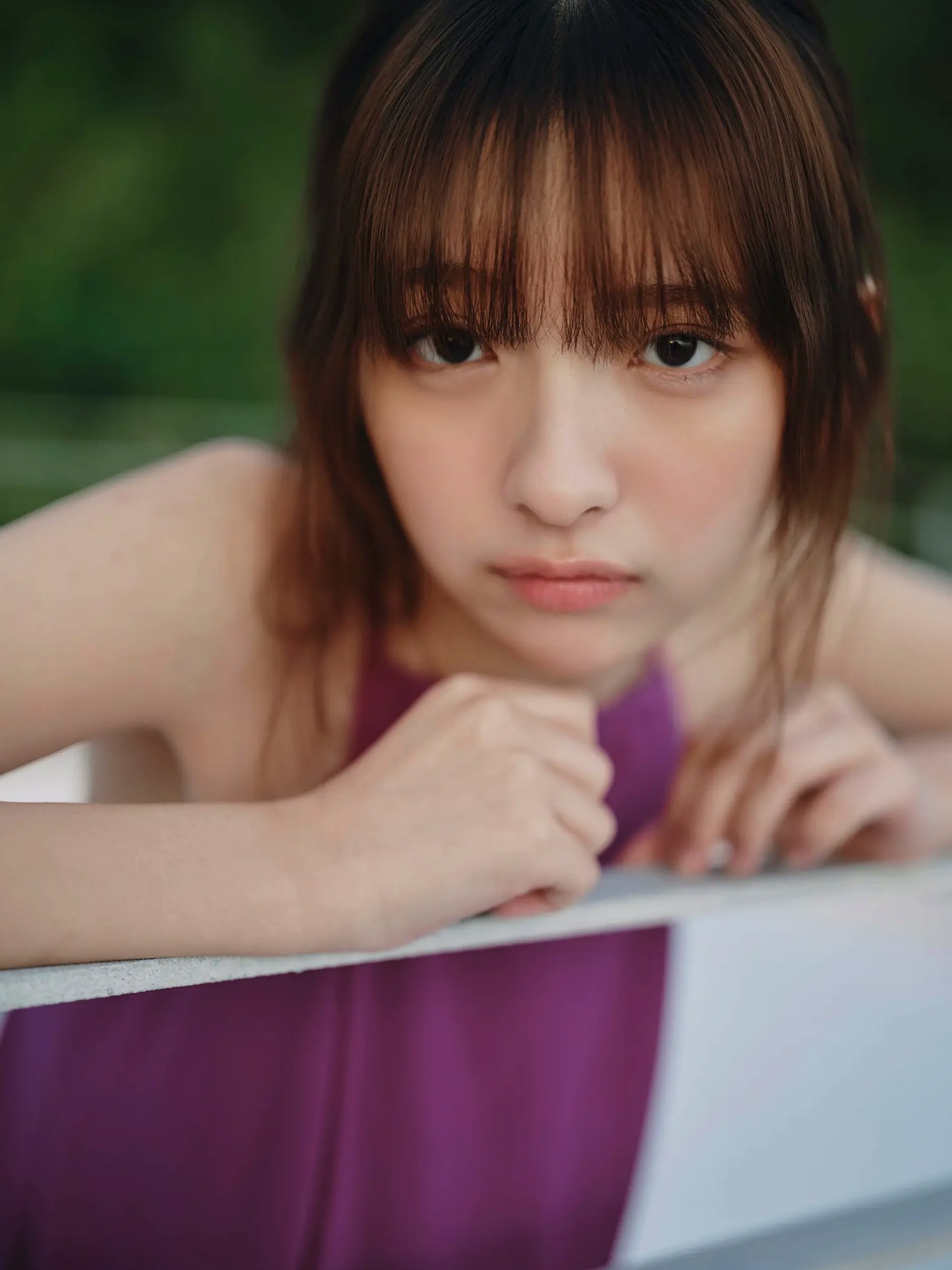 一ノ瀬瑠菜 - 新しい風。日系清新比基尼美腿户外写真集 [101P]