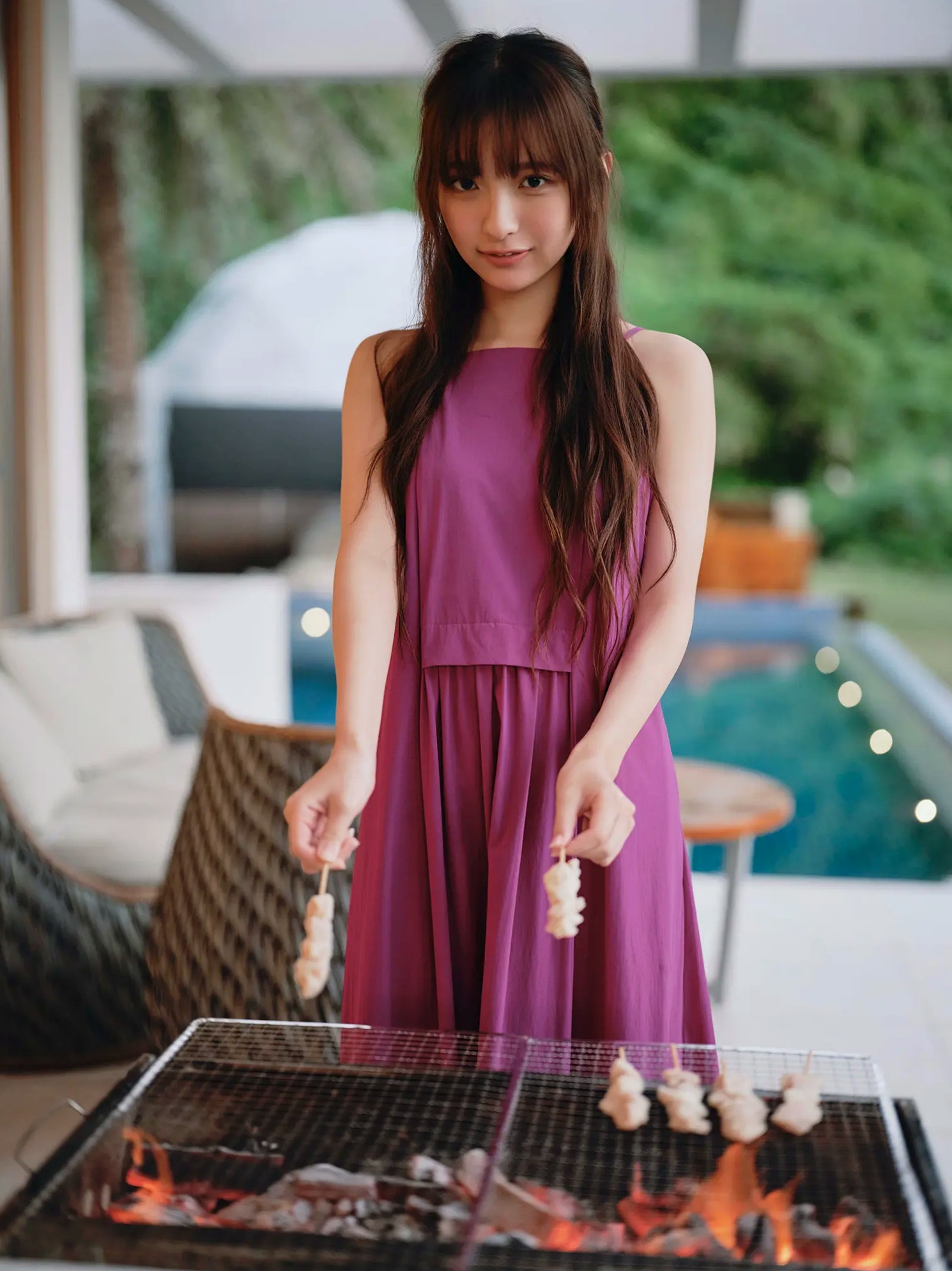 一ノ瀬瑠菜 - 新しい風。日系清新比基尼美腿户外写真集 [101P]
