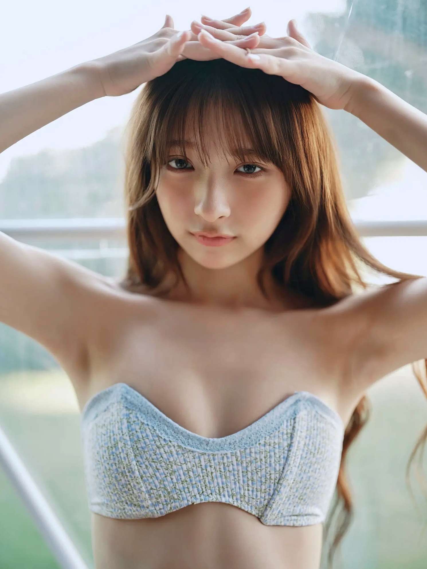 一ノ瀬瑠菜 - 新しい風。日系清新比基尼美腿户外写真集 [101P]