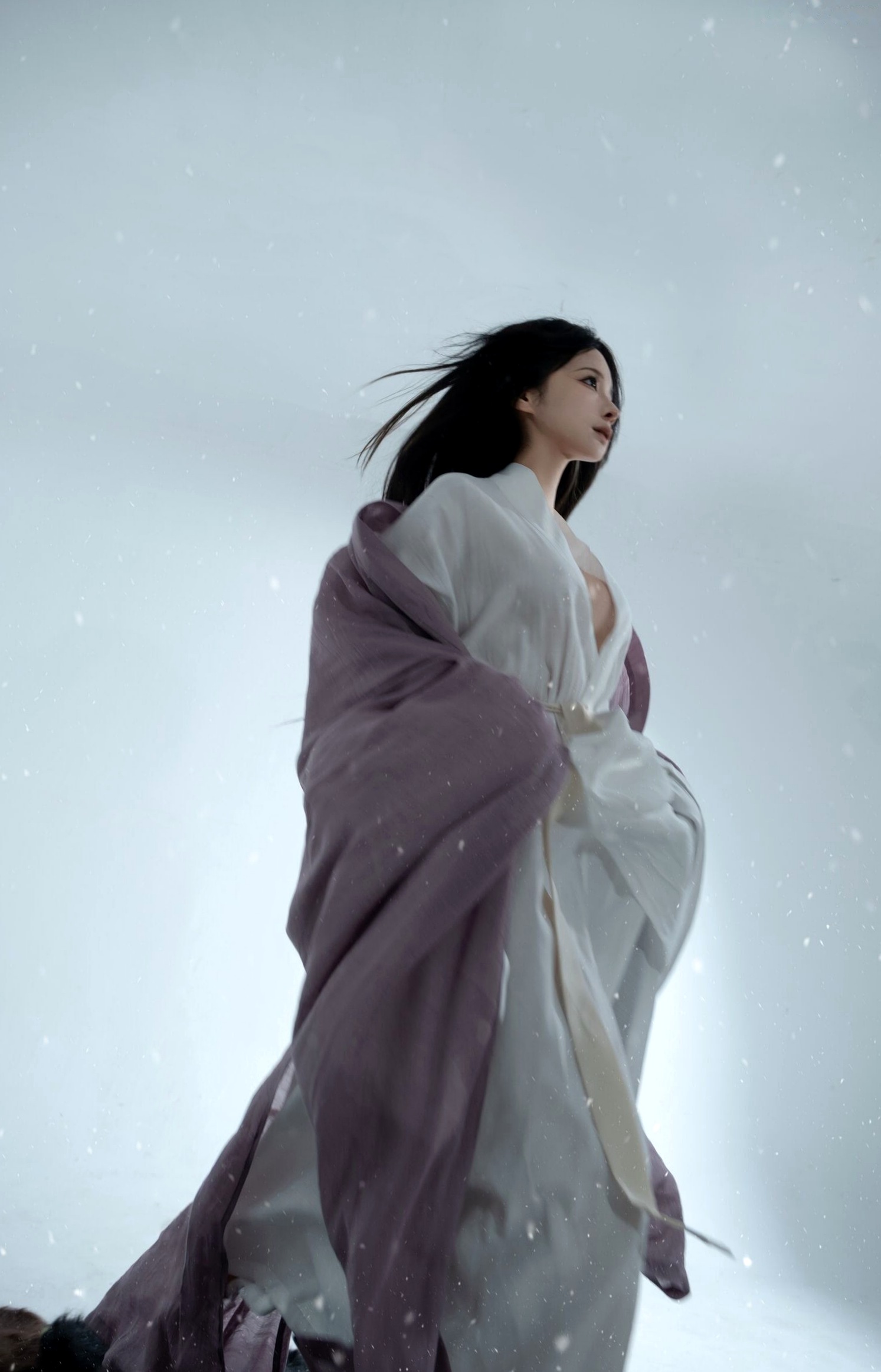 蠢沫沫-妲己 古风仙侠汉服Cosplay写真 绝美清冷妖姬 无圣光大尺度