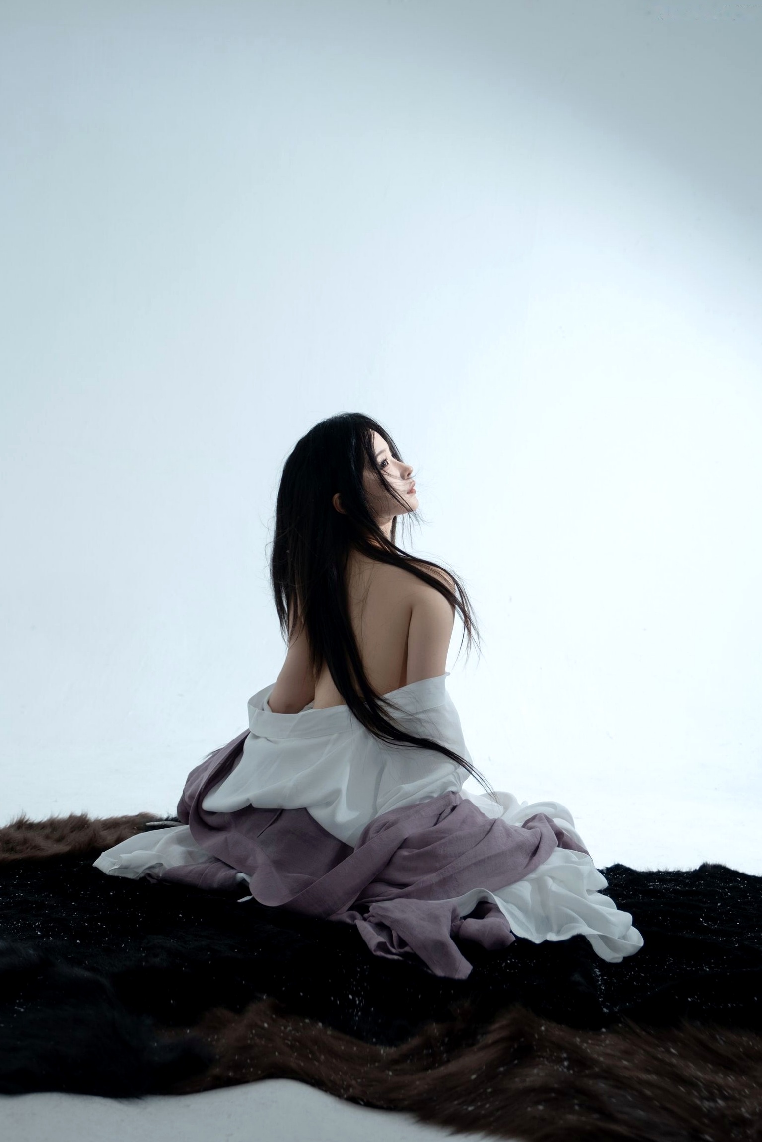 蠢沫沫-妲己 古风仙侠汉服Cosplay写真 绝美清冷妖姬 无圣光大尺度