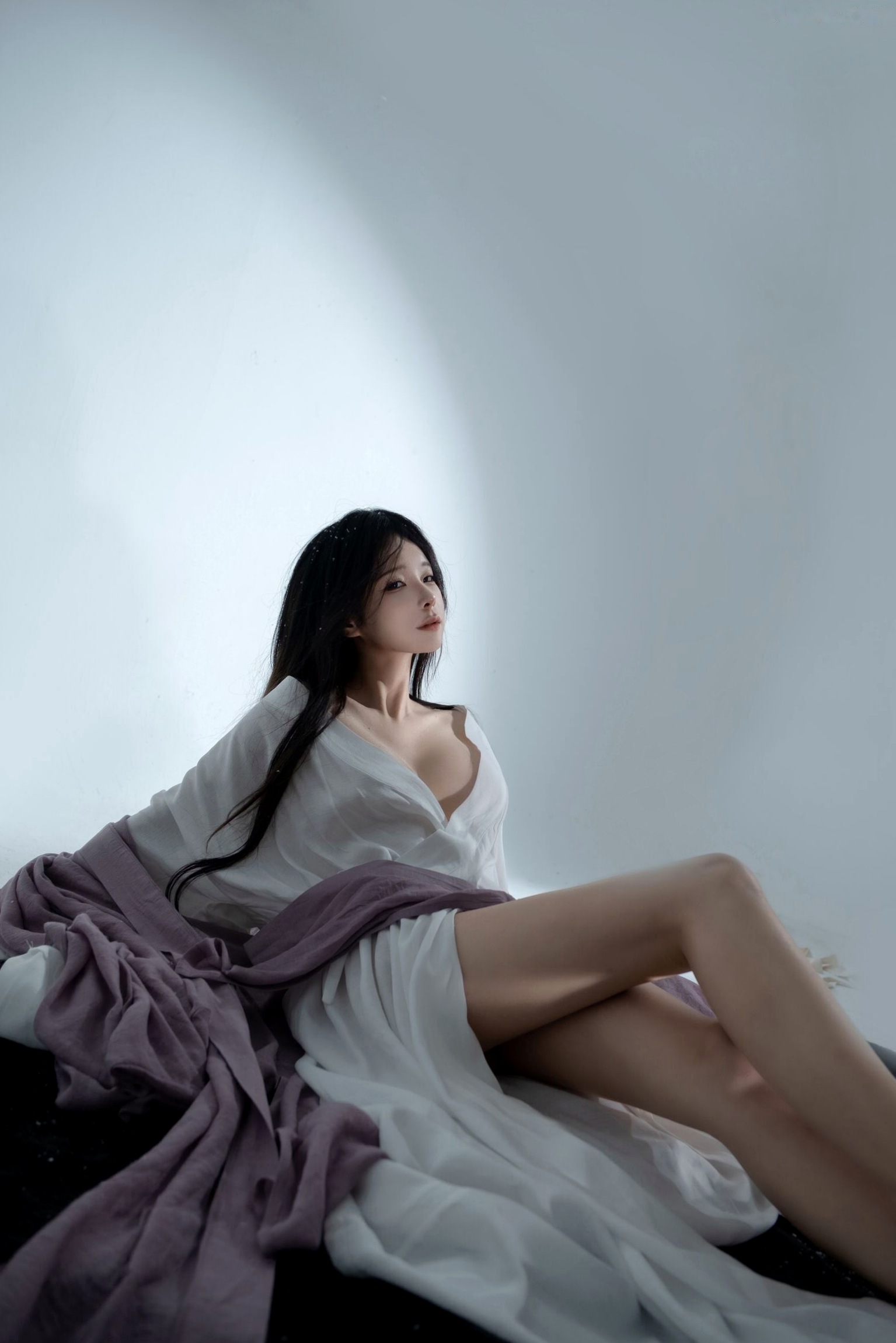 蠢沫沫-妲己 古风仙侠汉服Cosplay写真 绝美清冷妖姬 无圣光大尺度