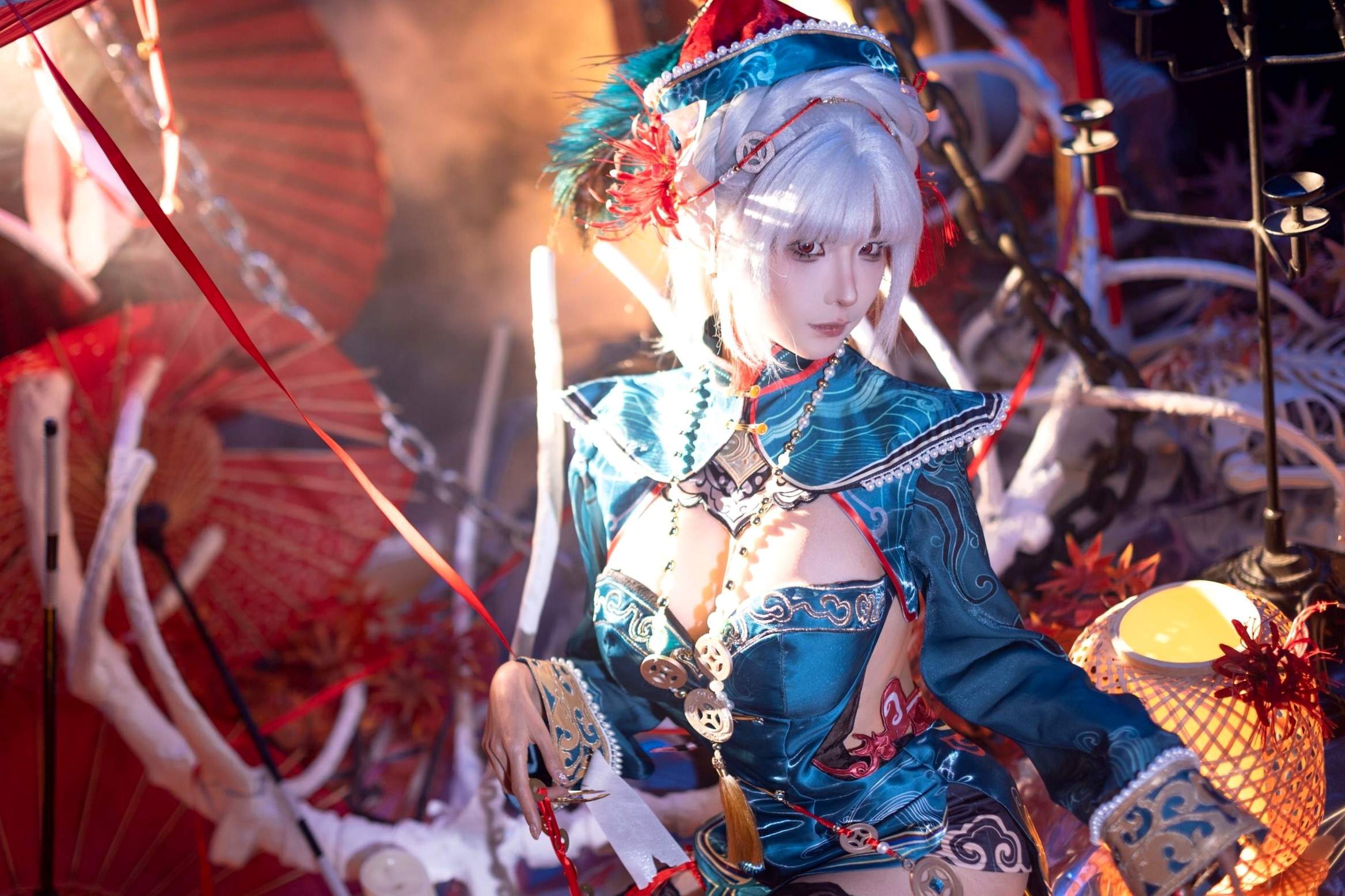 蠢沫沫-2025年08月自拍 紫色蕾丝内衣丝袜复古私房性感写真