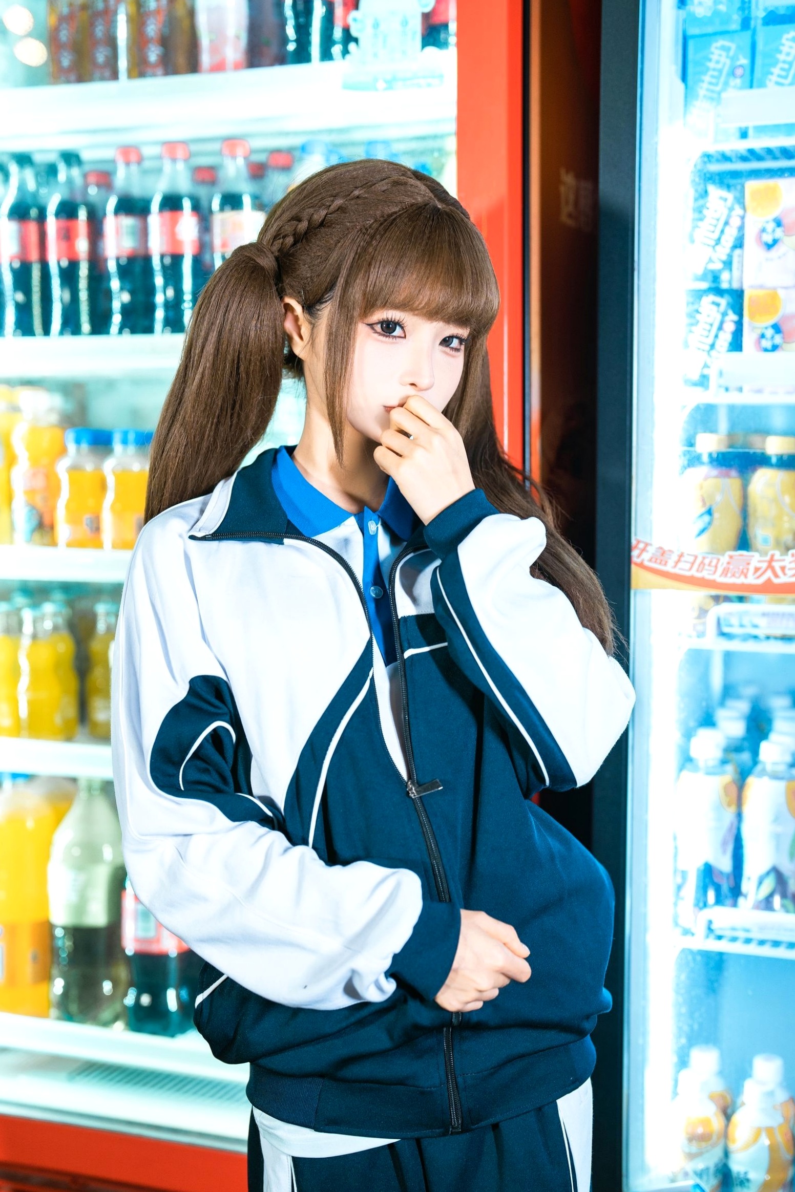 Gallery - 蠢沫沫-蠢沫沫奇遇记③：校服书店私房、二次元角色扮演、大胆身体彩绘、日系萝莉诱惑写真角色扮演校服萝莉私房照诱惑 蠢沫沫女神私房照_秀色女神 - image 101