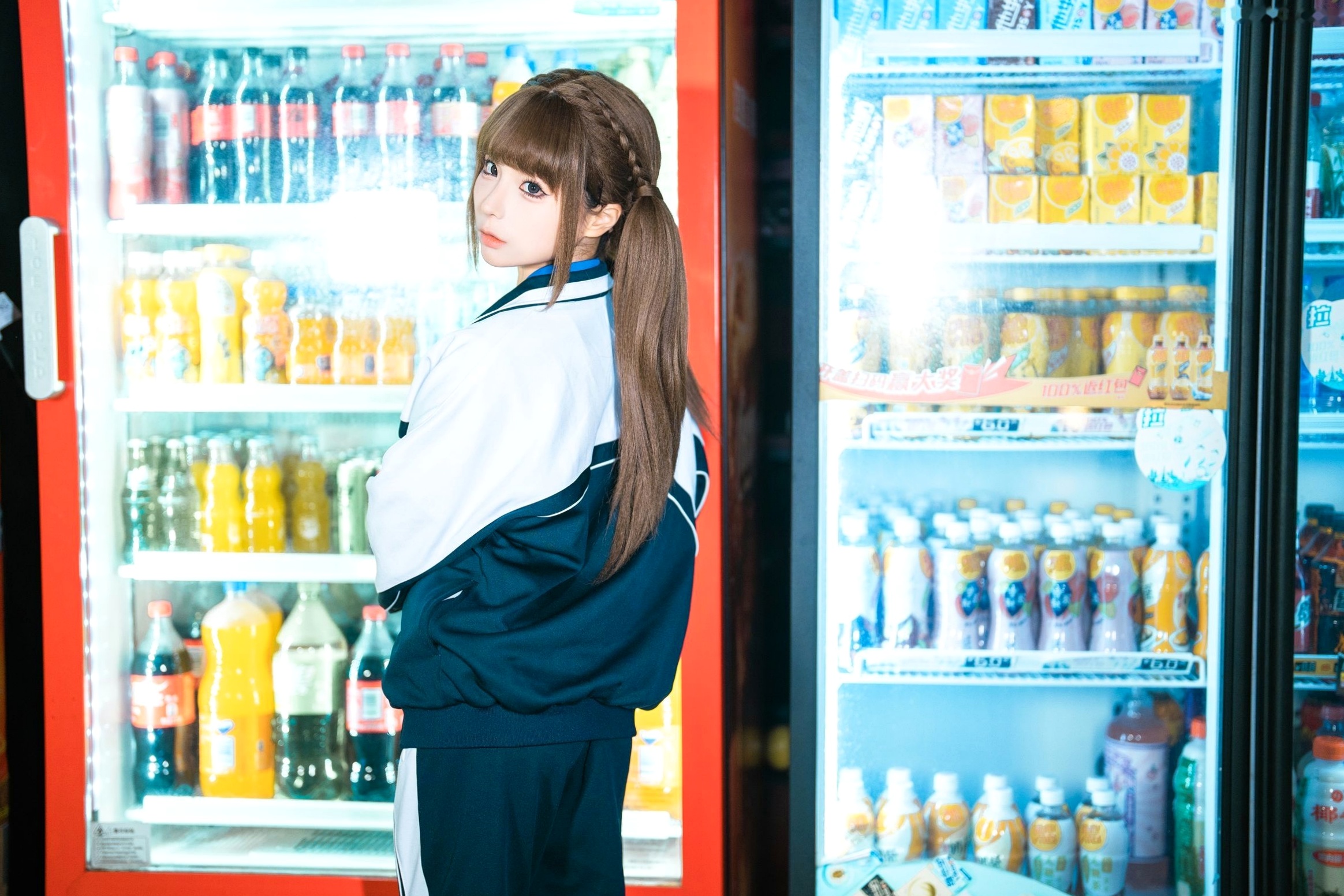 Gallery - 蠢沫沫-蠢沫沫奇遇记③：校服书店私房、二次元角色扮演、大胆身体彩绘、日系萝莉诱惑写真角色扮演校服萝莉私房照诱惑 蠢沫沫女神私房照_秀色女神 - image 102