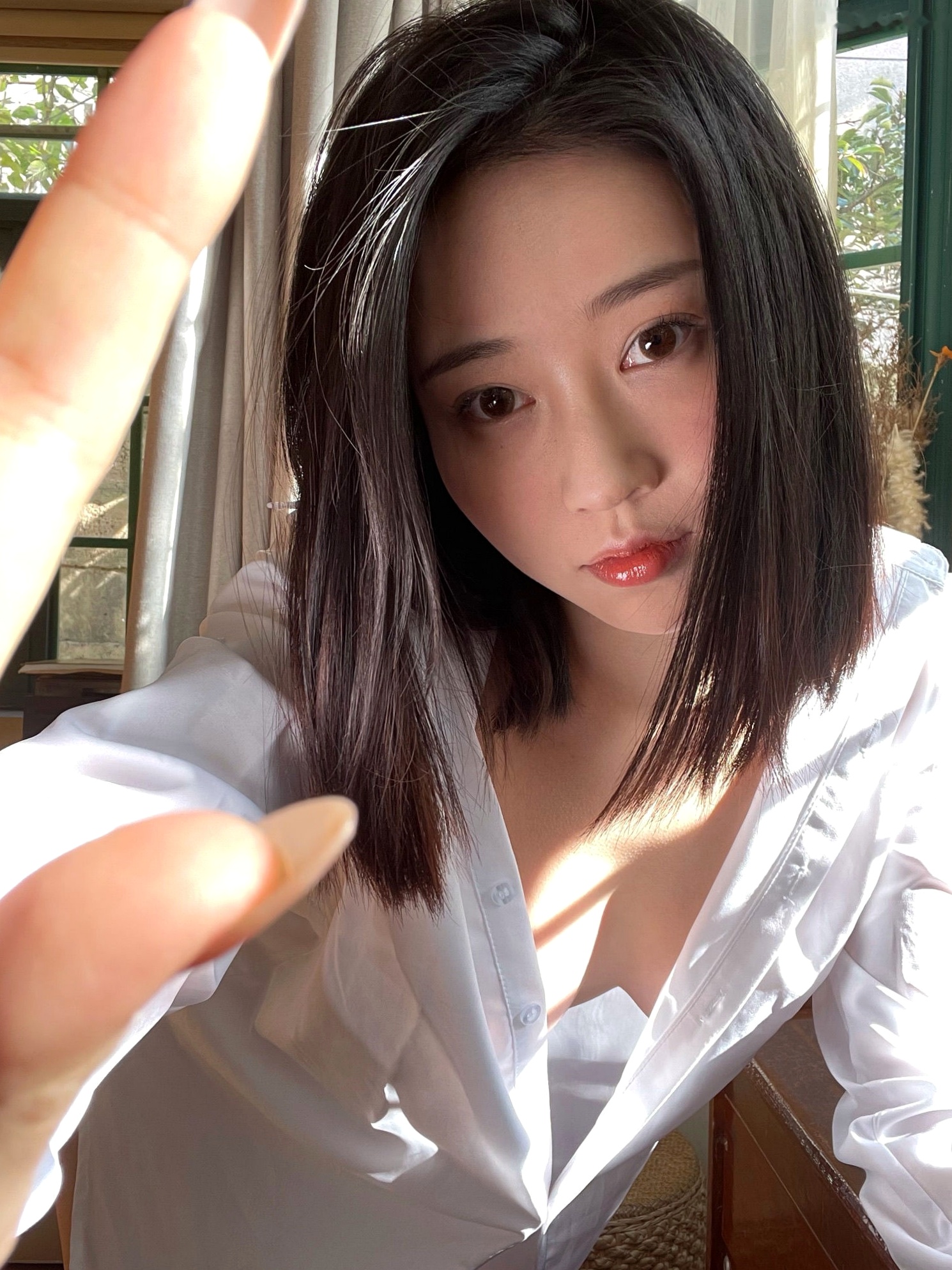 Gallery - 年年-光与年：唯美私房照，阳光感诱惑居家性感女神写真私房照性感诱惑家居女神 年年女神私房照_秀色女神 - image 15