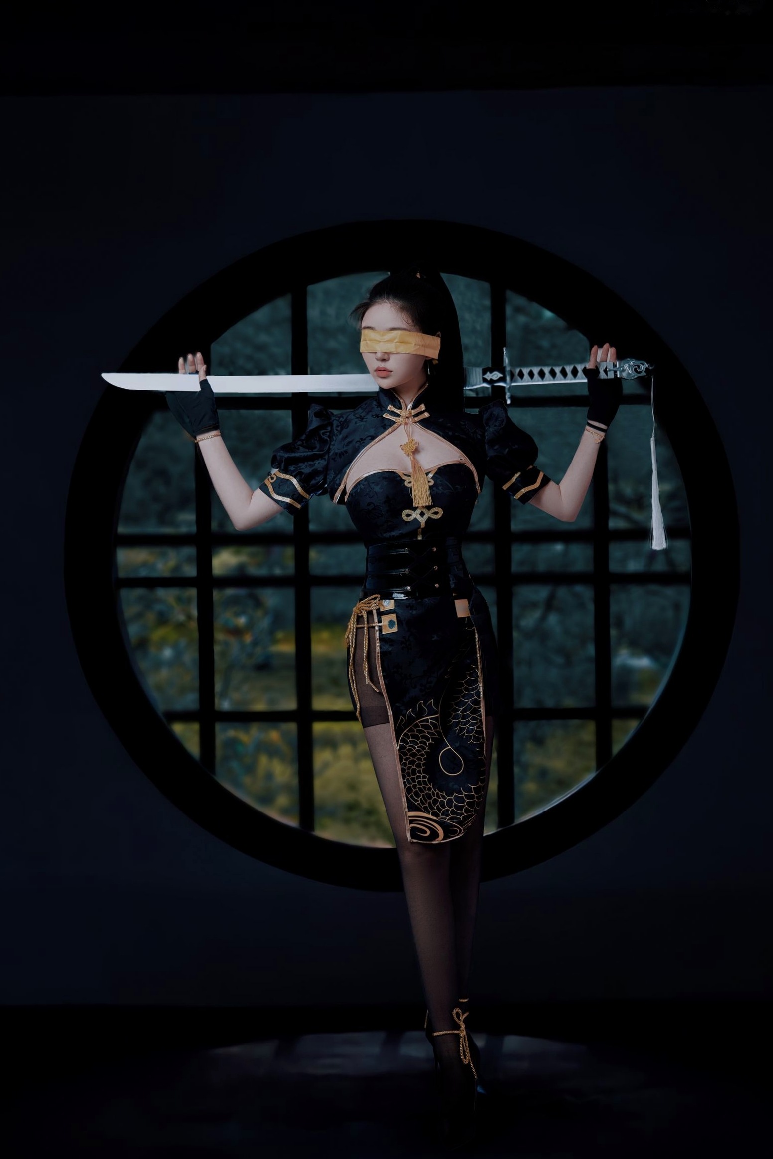 Gallery - 年年Nnian-宁红叶角色扮演，古风刺客风，性感私房大尺度写真，冷艳决绝之美角色扮演性感诱惑大尺度冷艳 年年女神私房照_秀色女神 - image 2