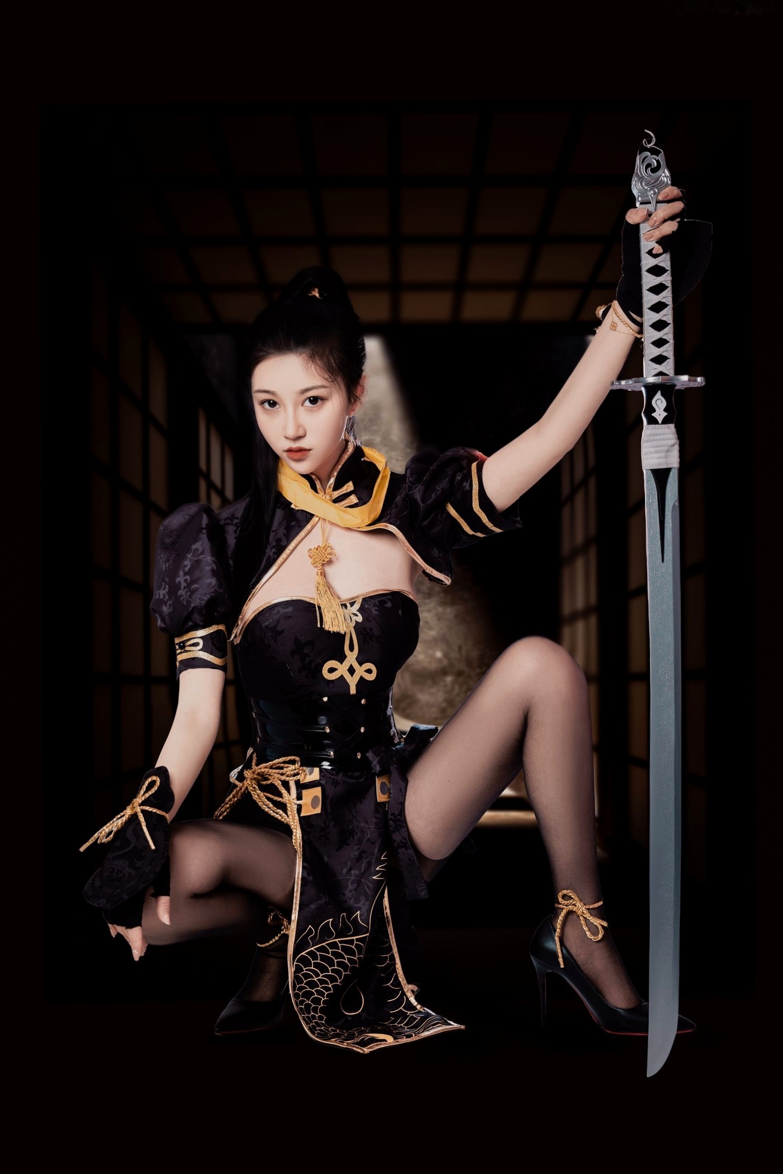 Gallery - 年年Nnian-宁红叶角色扮演，古风刺客风，性感私房大尺度写真，冷艳决绝之美角色扮演性感诱惑大尺度冷艳 年年女神私房照_秀色女神 - image 6