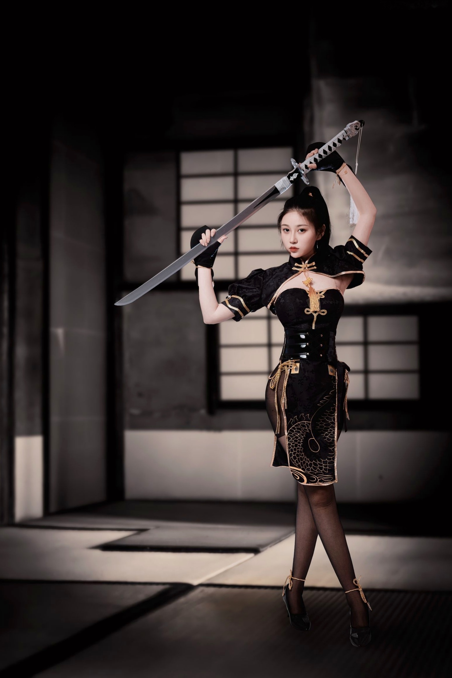 Gallery - 年年Nnian-宁红叶角色扮演，古风刺客风，性感私房大尺度写真，冷艳决绝之美角色扮演性感诱惑大尺度冷艳 年年女神私房照_秀色女神 - image 12