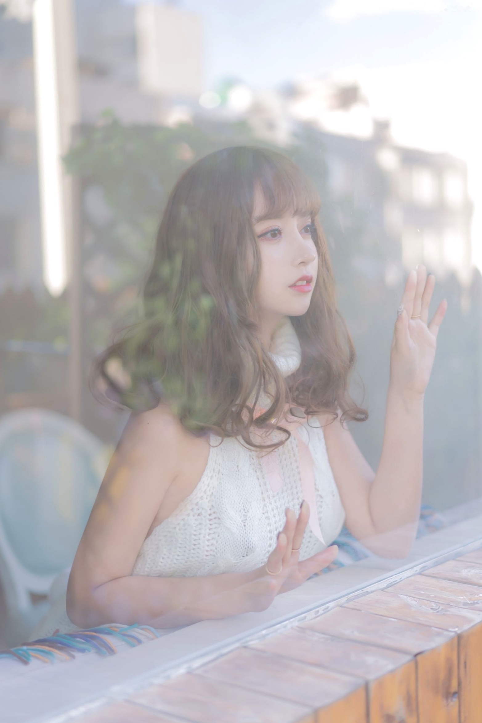 Gallery - 过期米线线喵-063-露背毛衣 过期米线线喵女神私房照_秀色女神 - image 37