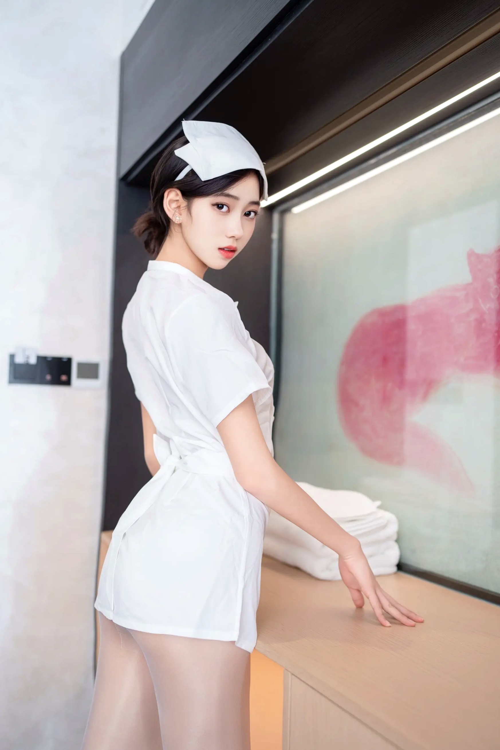 时安安 - 护士制服白丝私房照 [90P]