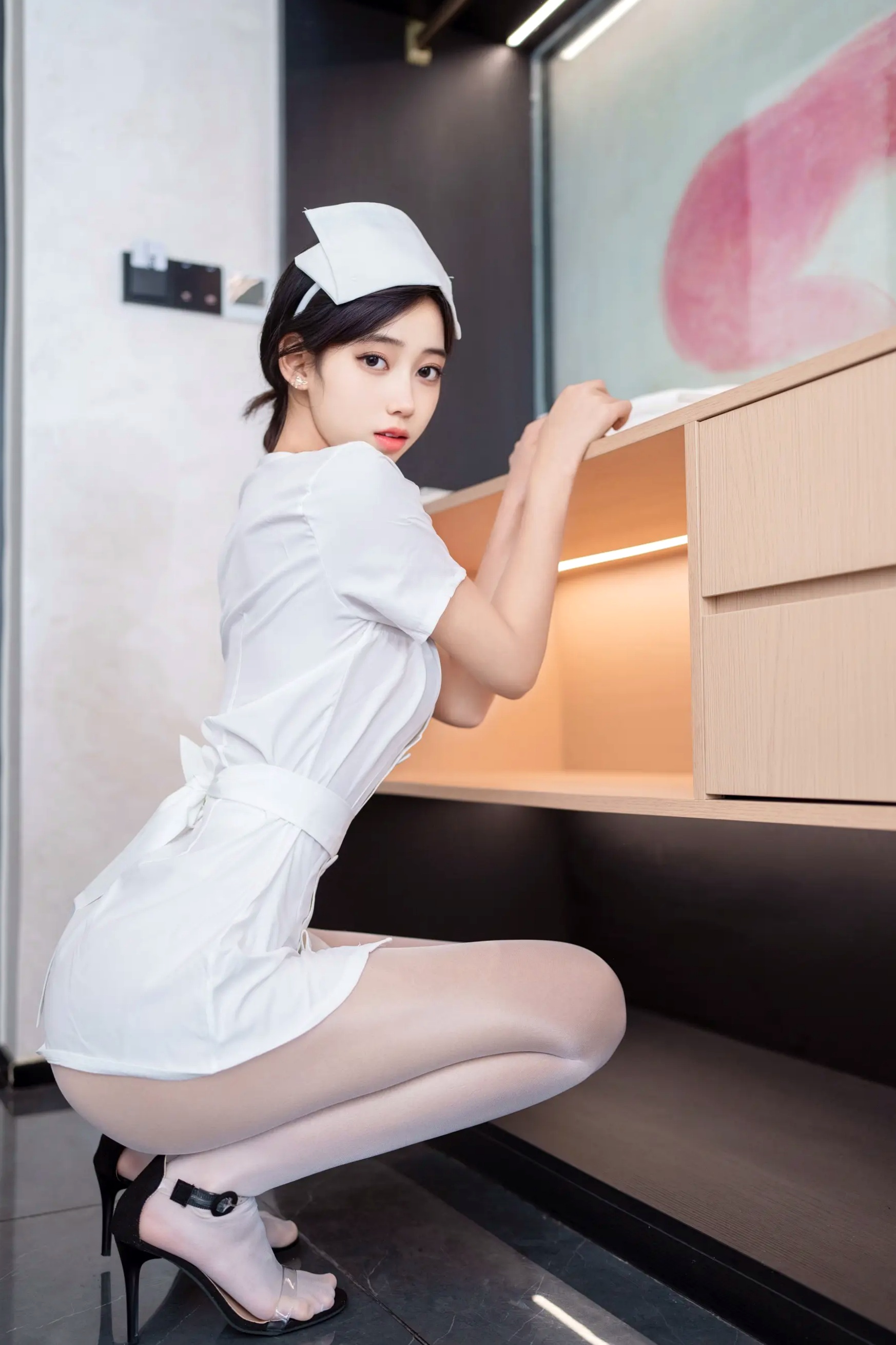 时安安 - 护士制服白丝私房照 [90P]