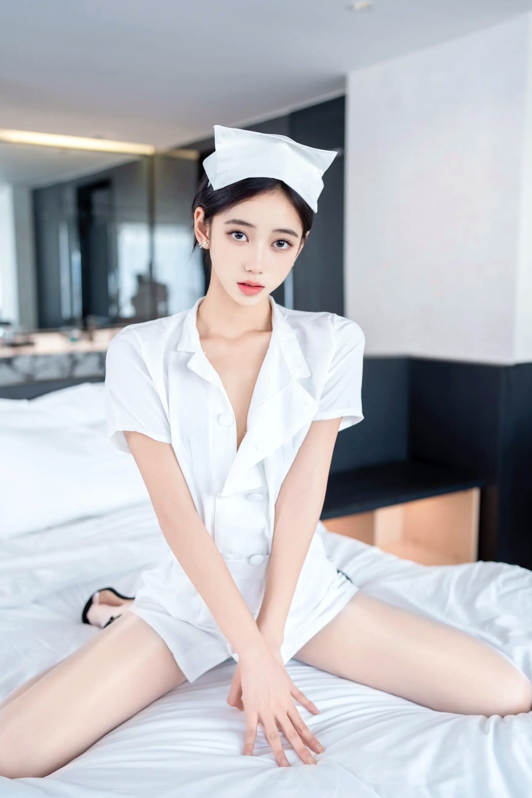 时安安 - 护士制服白丝私房照 [90P]