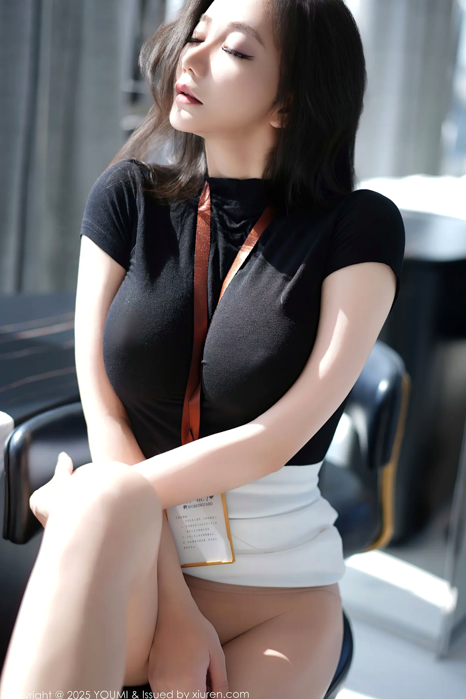 Gallery - [YouMi]尤蜜荟 - Chiness Model  Vol.1144 心妍小公主：职场工牌装制服诱惑，极品身材展现迷人OL风格 [79P]尤蜜荟 - Chiness Model 制服诱惑私房照极品 李妍曦女神私房照_秀色女神 - image 30