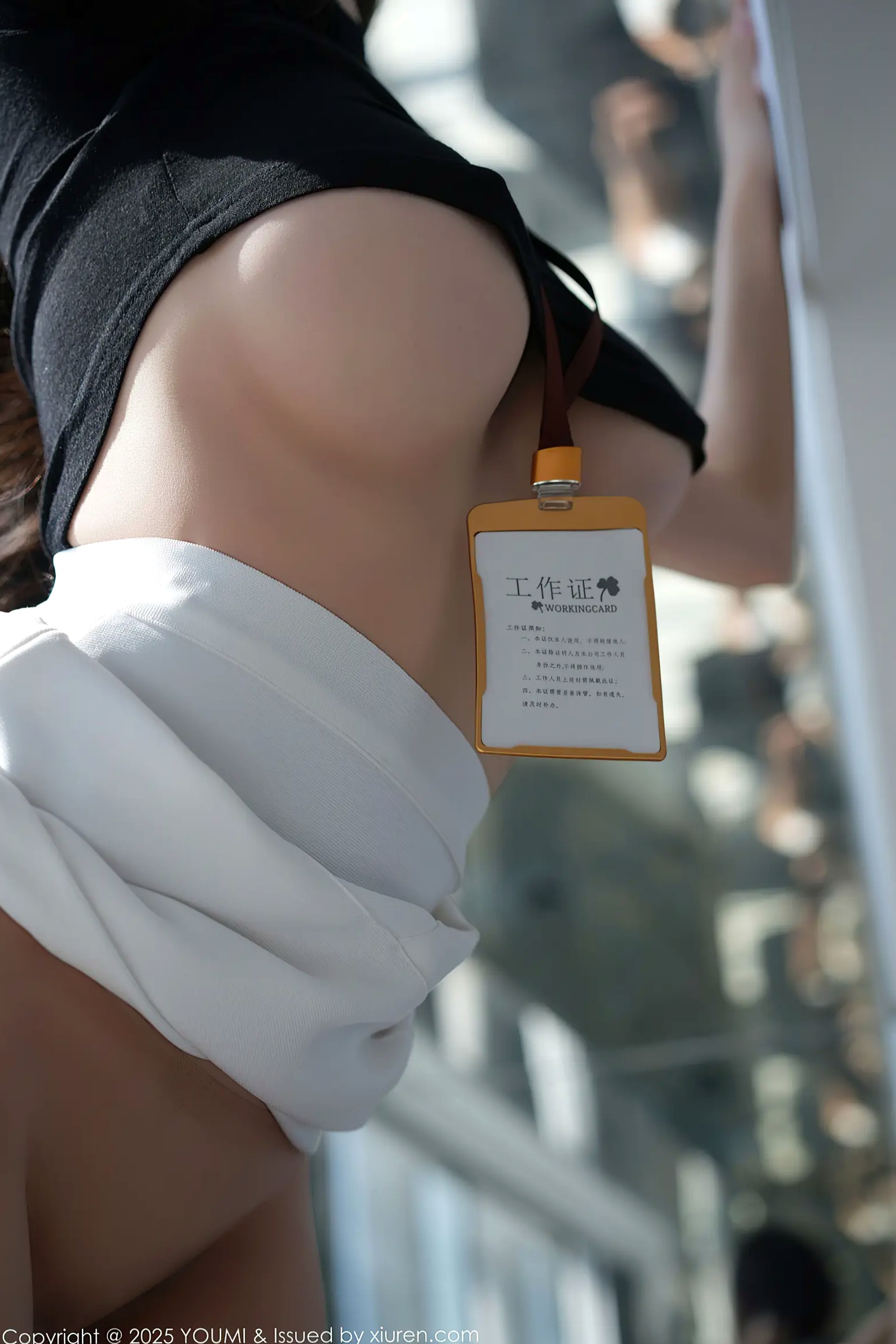 Gallery - [YouMi]尤蜜荟 - Chiness Model  Vol.1144 心妍小公主：职场工牌装制服诱惑，极品身材展现迷人OL风格 [79P]尤蜜荟 - Chiness Model 制服诱惑私房照极品 李妍曦女神私房照_秀色女神 - image 63