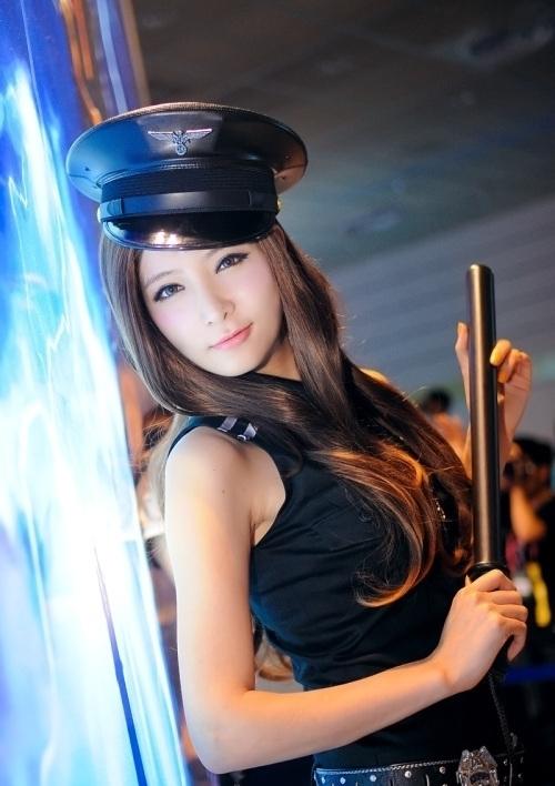 韩国最美女警察制服诱惑sexy图片 尤物气质美女图片写真