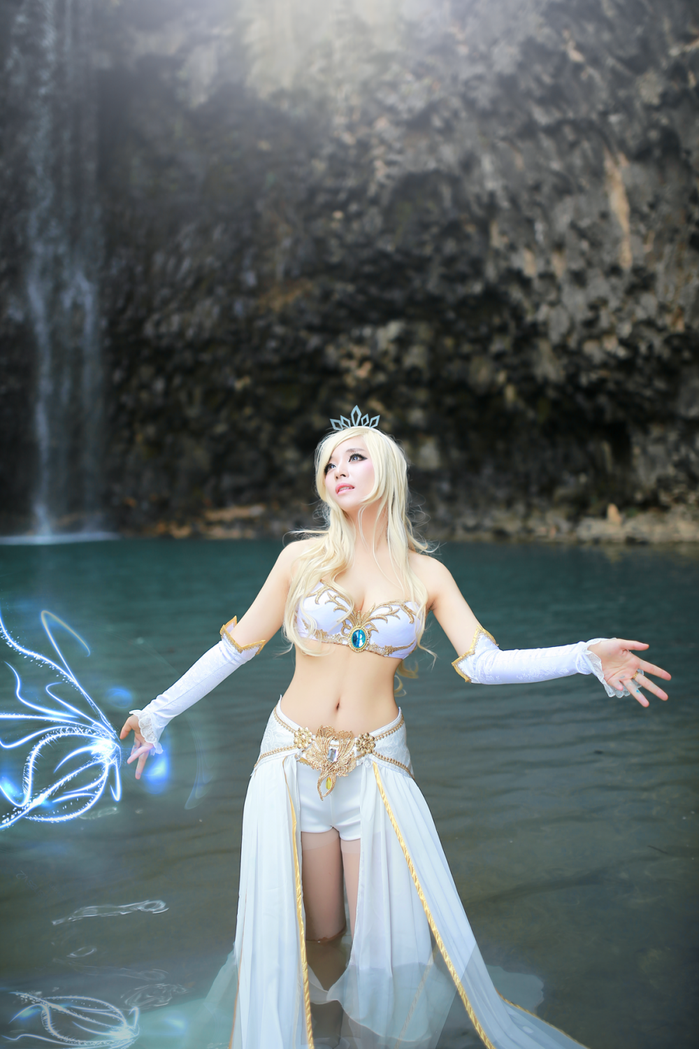 英雄联盟LOL风暴女神迦娜(Janna)性感丝袜美腿COSPLAY-RZ TEAM