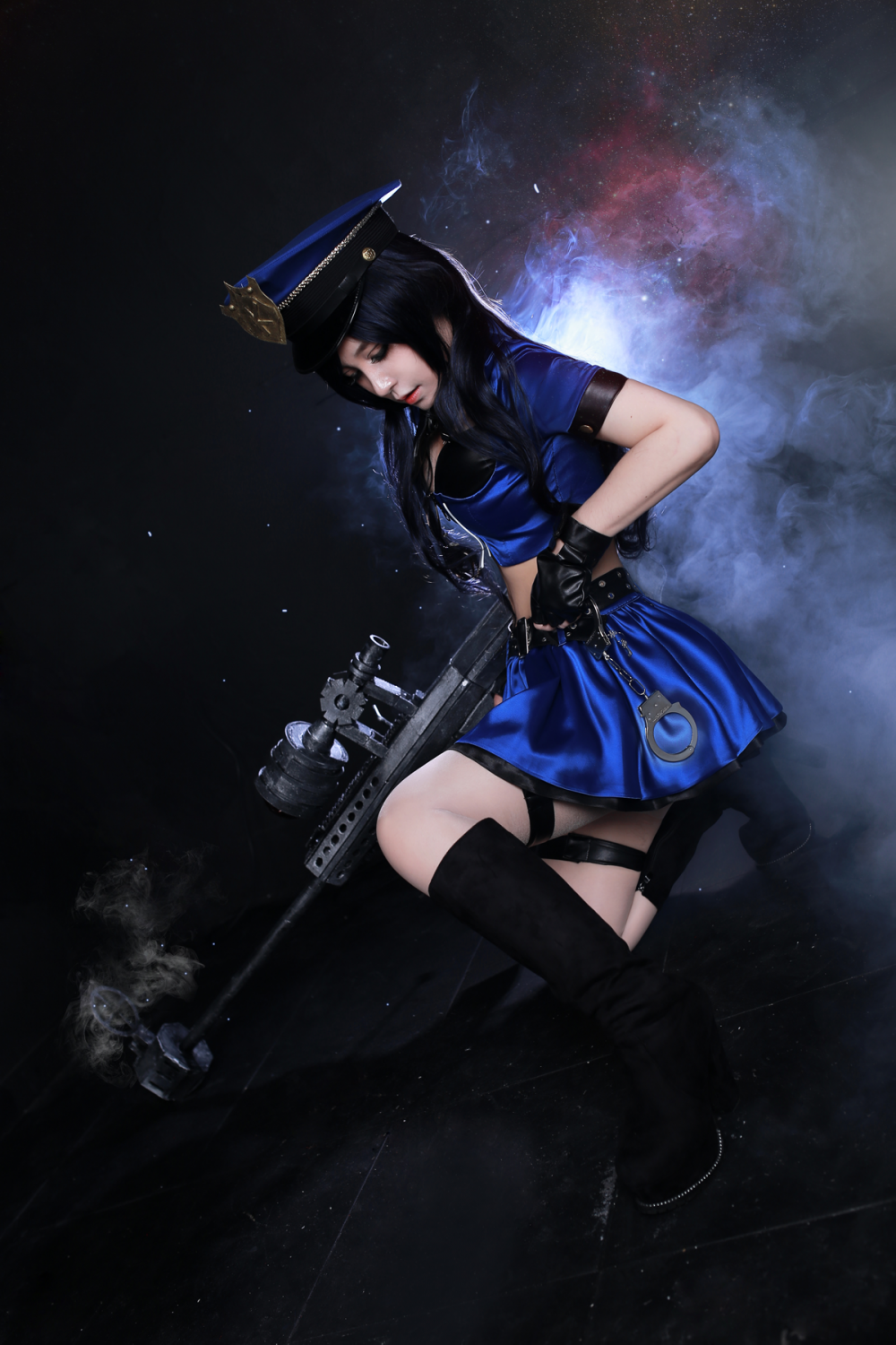 《英雄联盟》皮城女警凯特琳性感美女COSPLAY-RZ Team