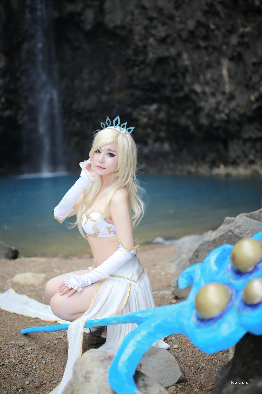 英雄联盟LOL风暴女神迦娜(Janna)性感丝袜美腿COSPLAY-RZ TEAM