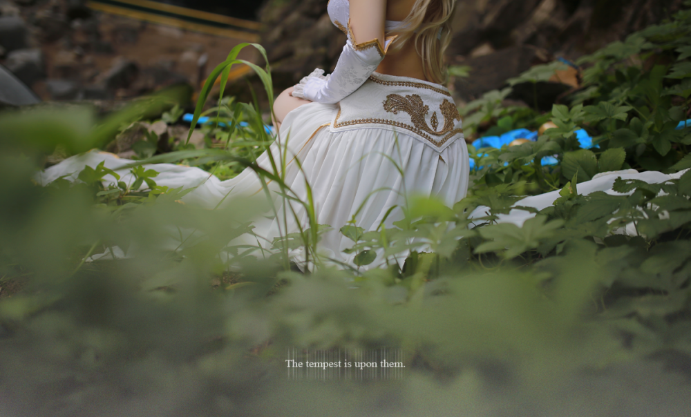 英雄联盟LOL风暴女神迦娜(Janna)性感丝袜美腿COSPLAY-RZ TEAM