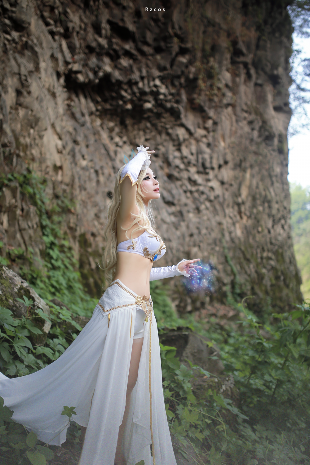 英雄联盟LOL风暴女神迦娜(Janna)性感丝袜美腿COSPLAY-RZ TEAM